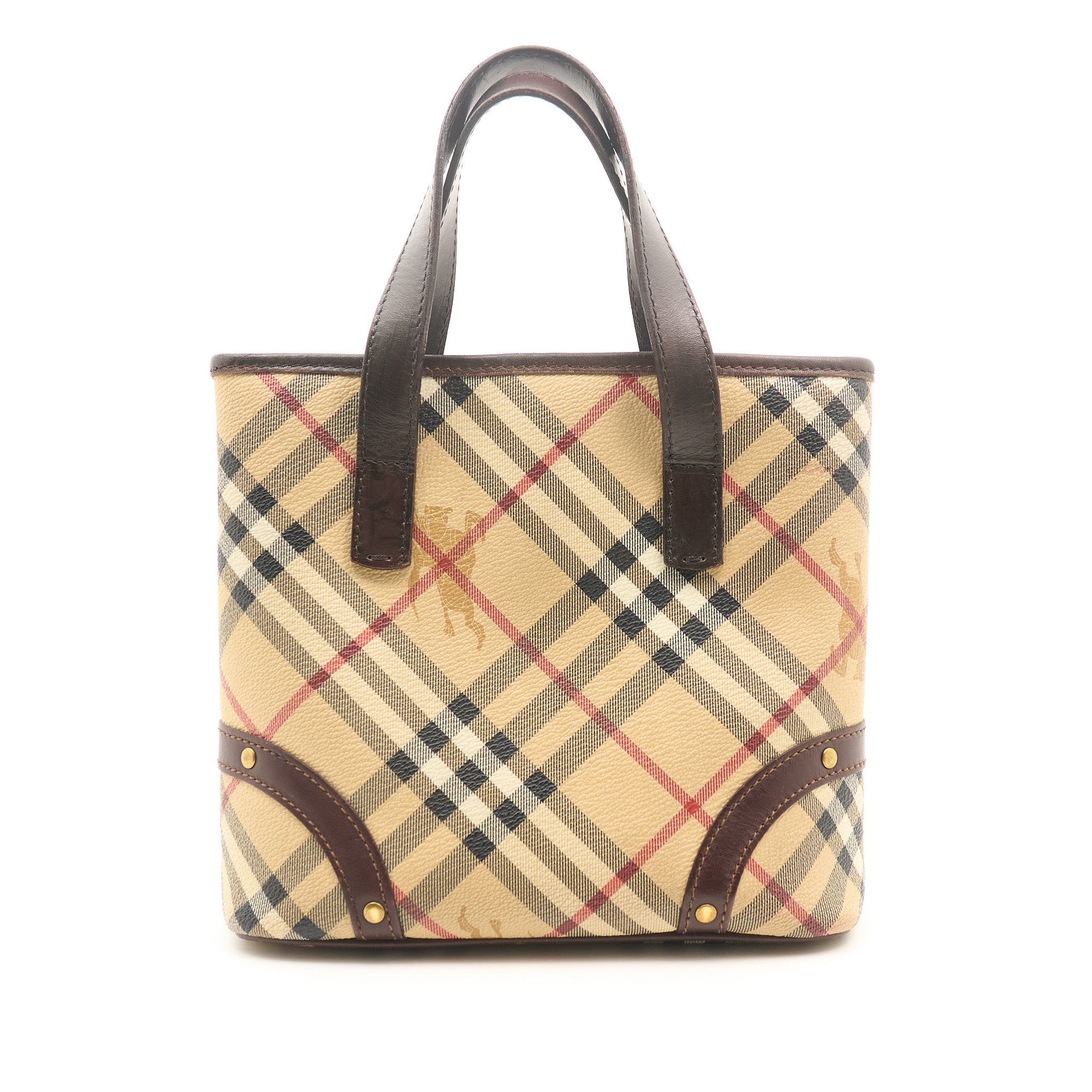 Burberry Check Tote Bag