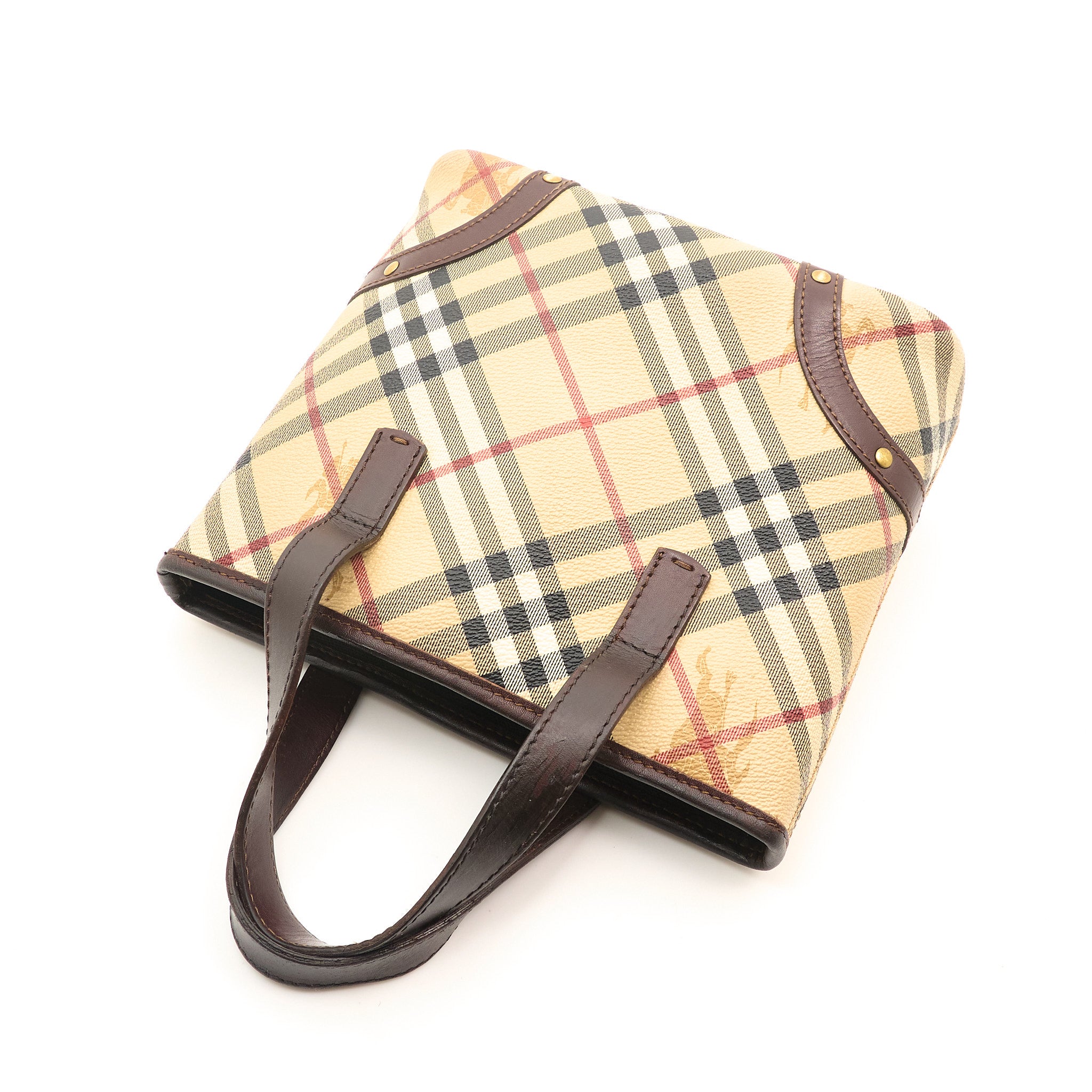 Burberry Check Tote Bag