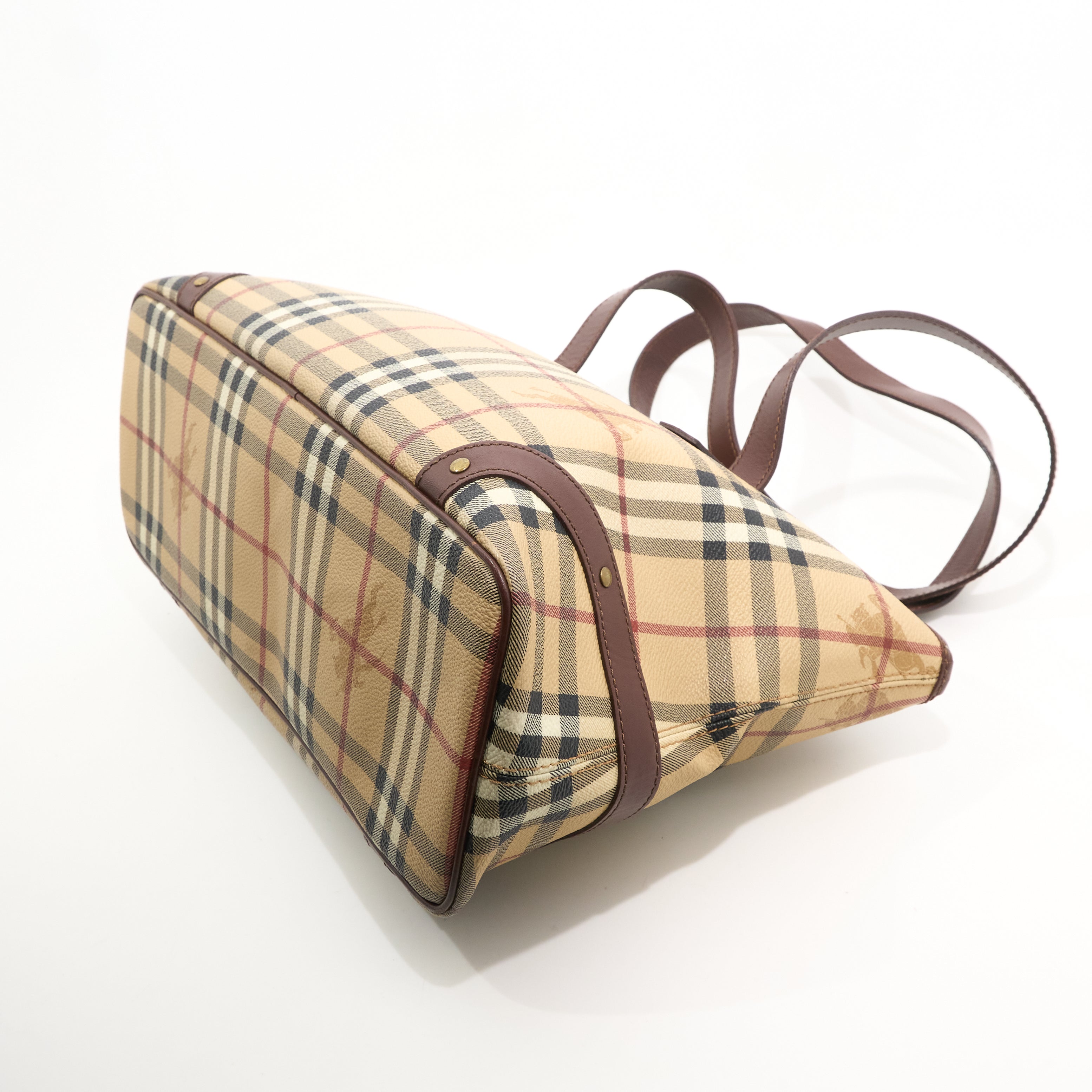 Burberry Check Tote Bag