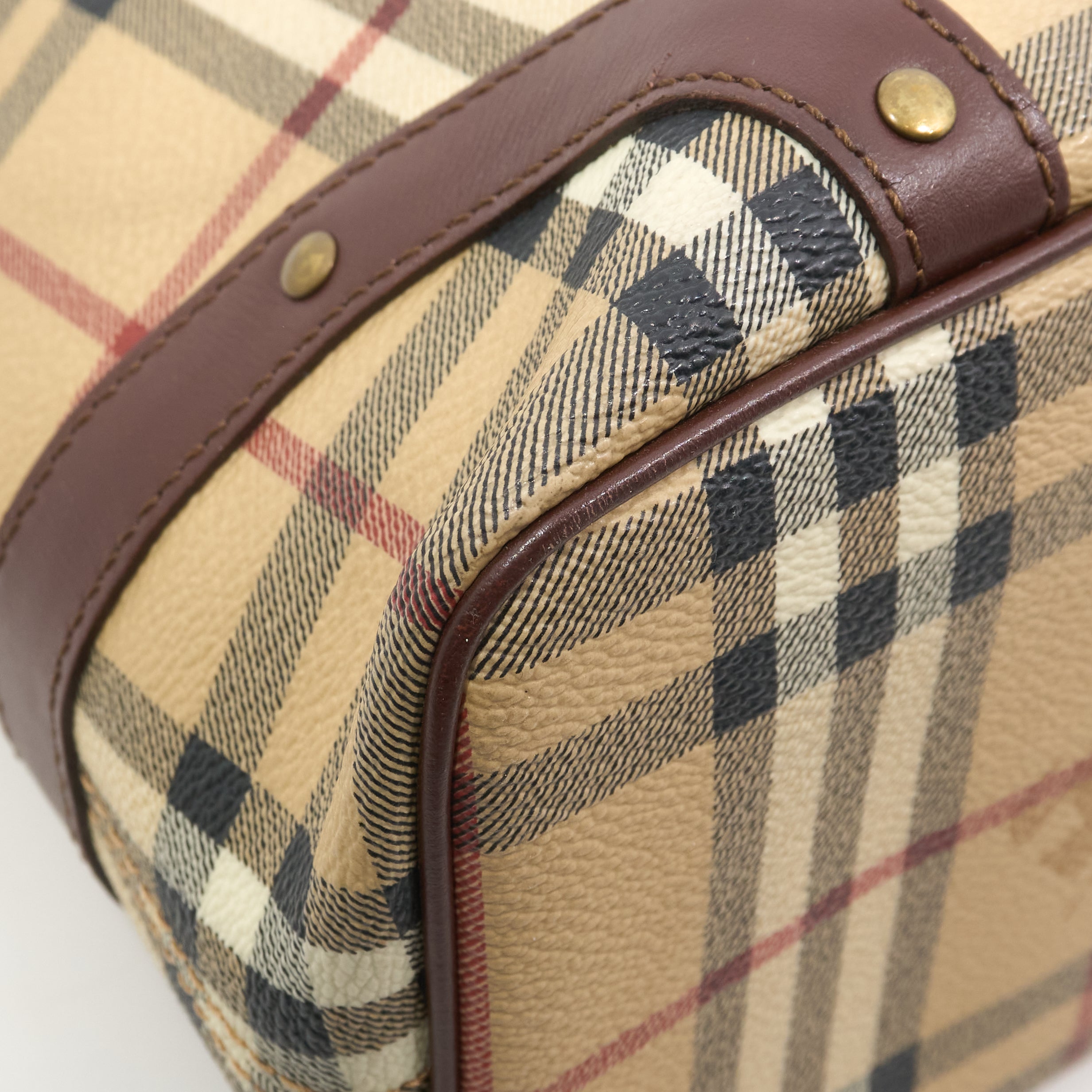 Burberry Check Tote Bag