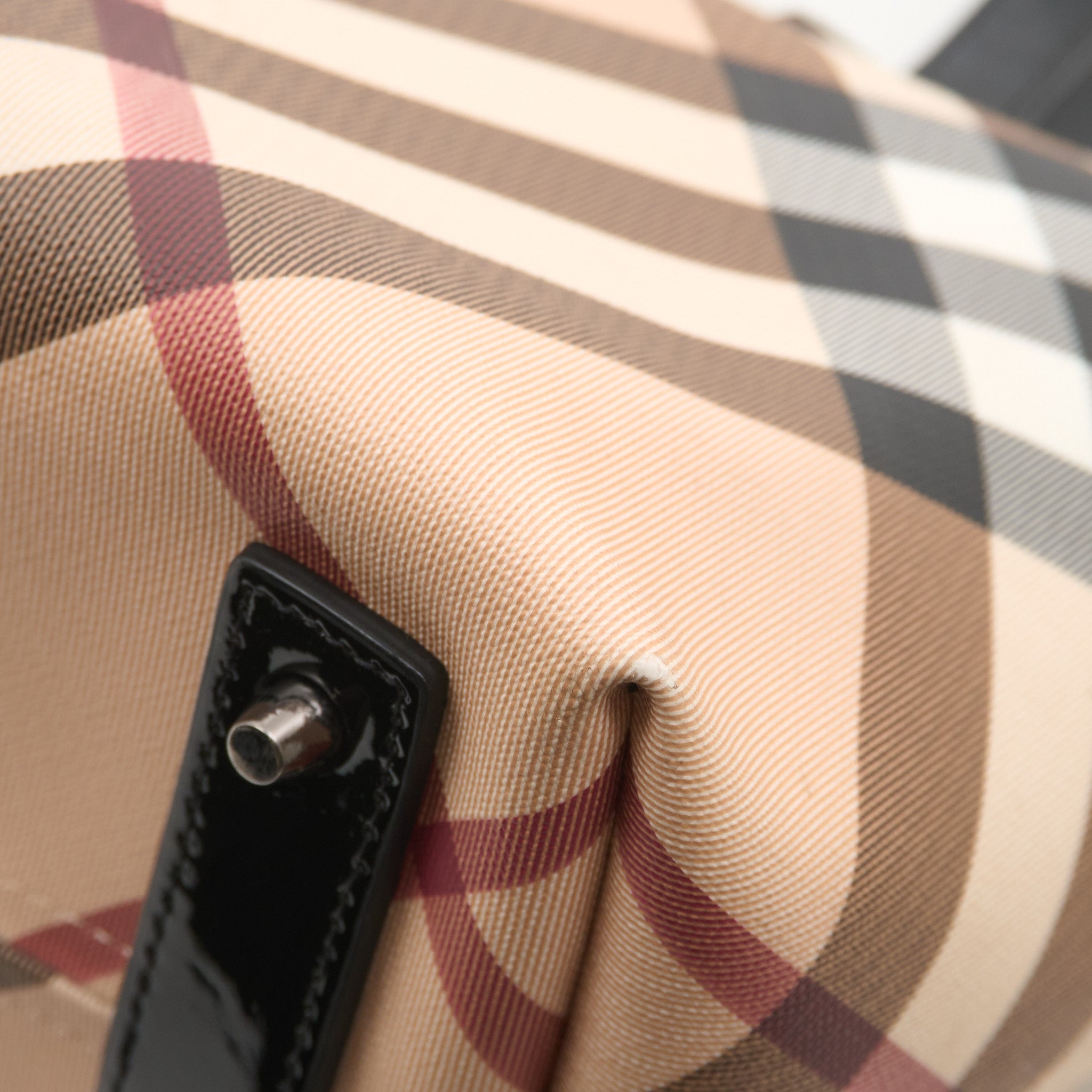 Burberry Nova Check Tote Bag