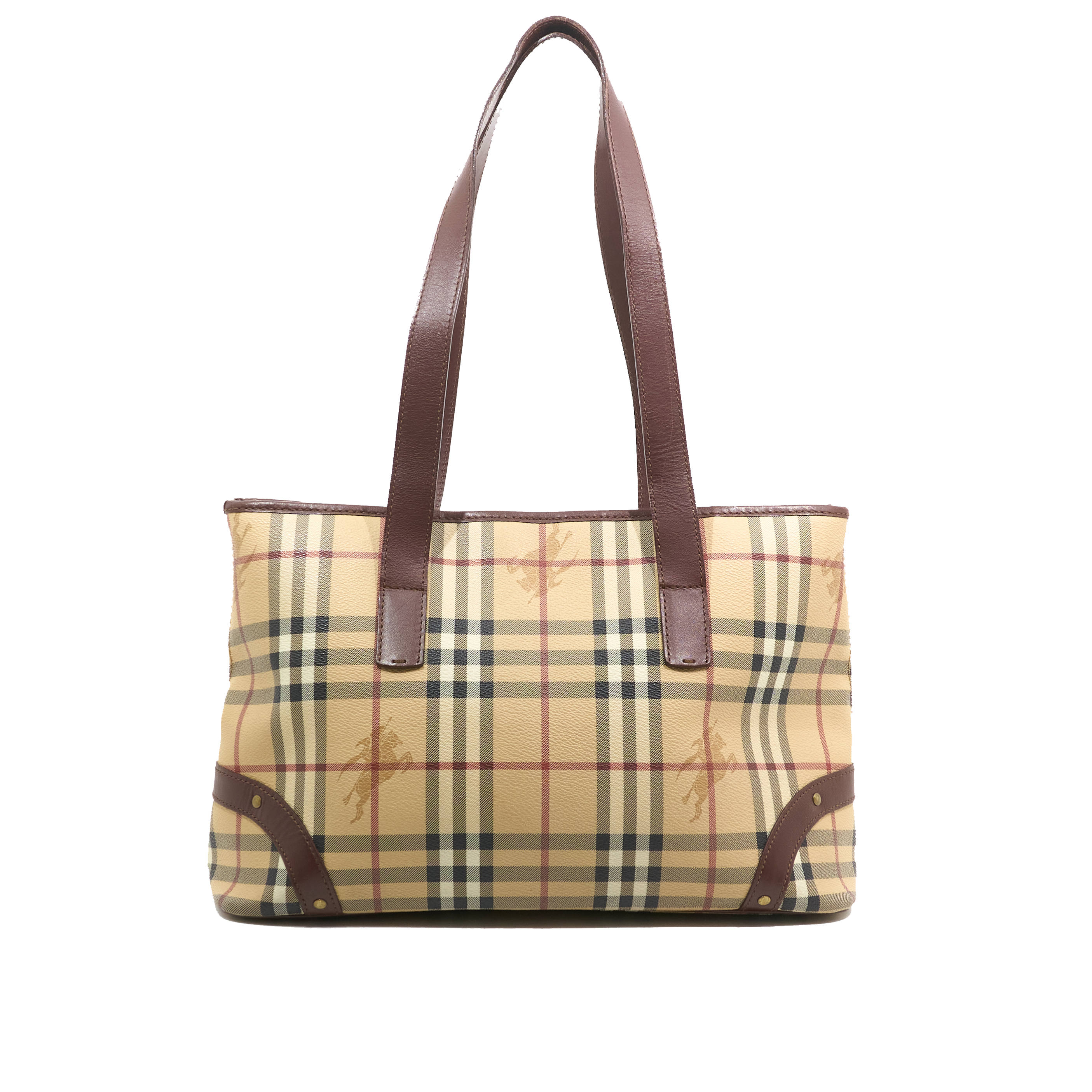 Burberry Check Tote Bag