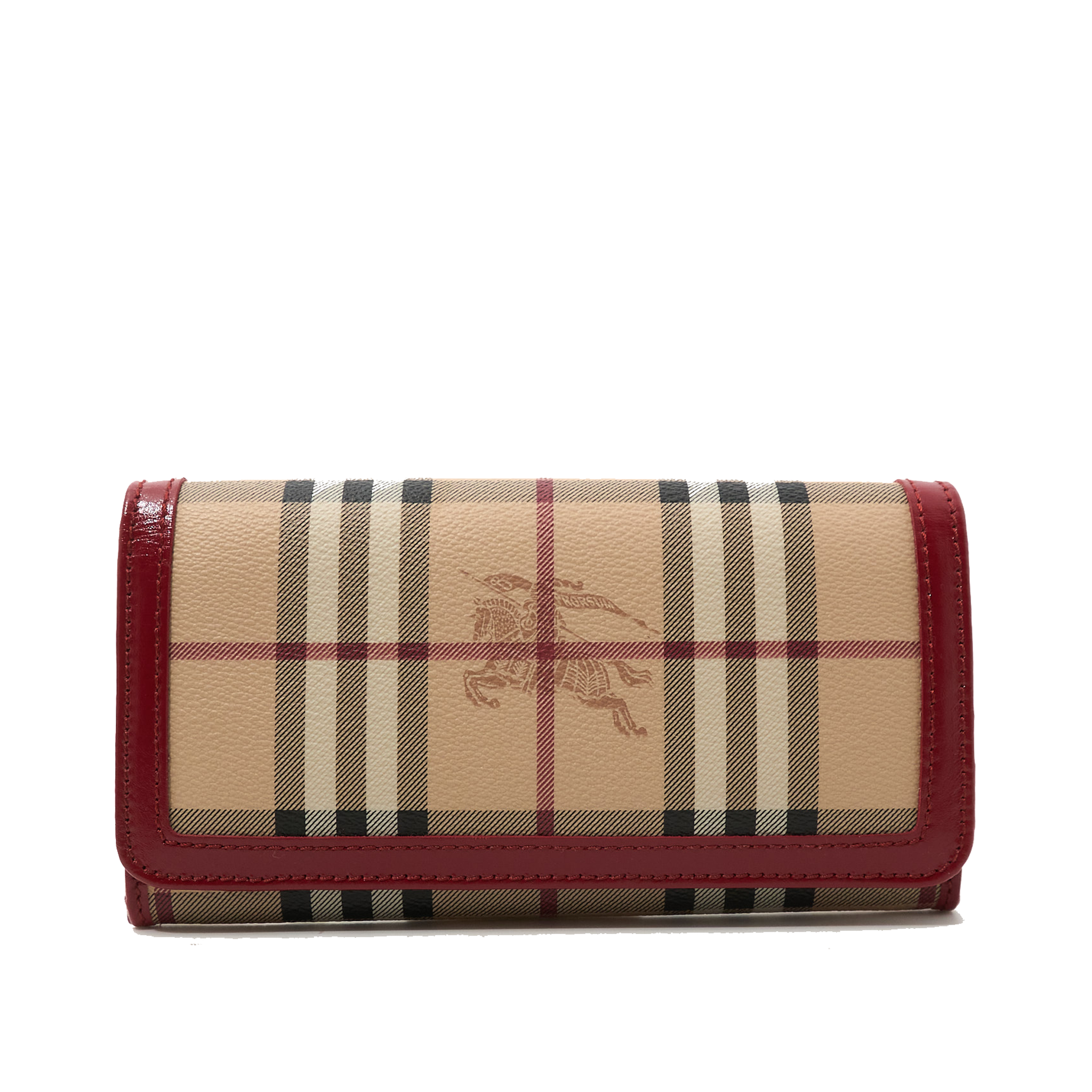 Burberry Check Canvas Wallet
