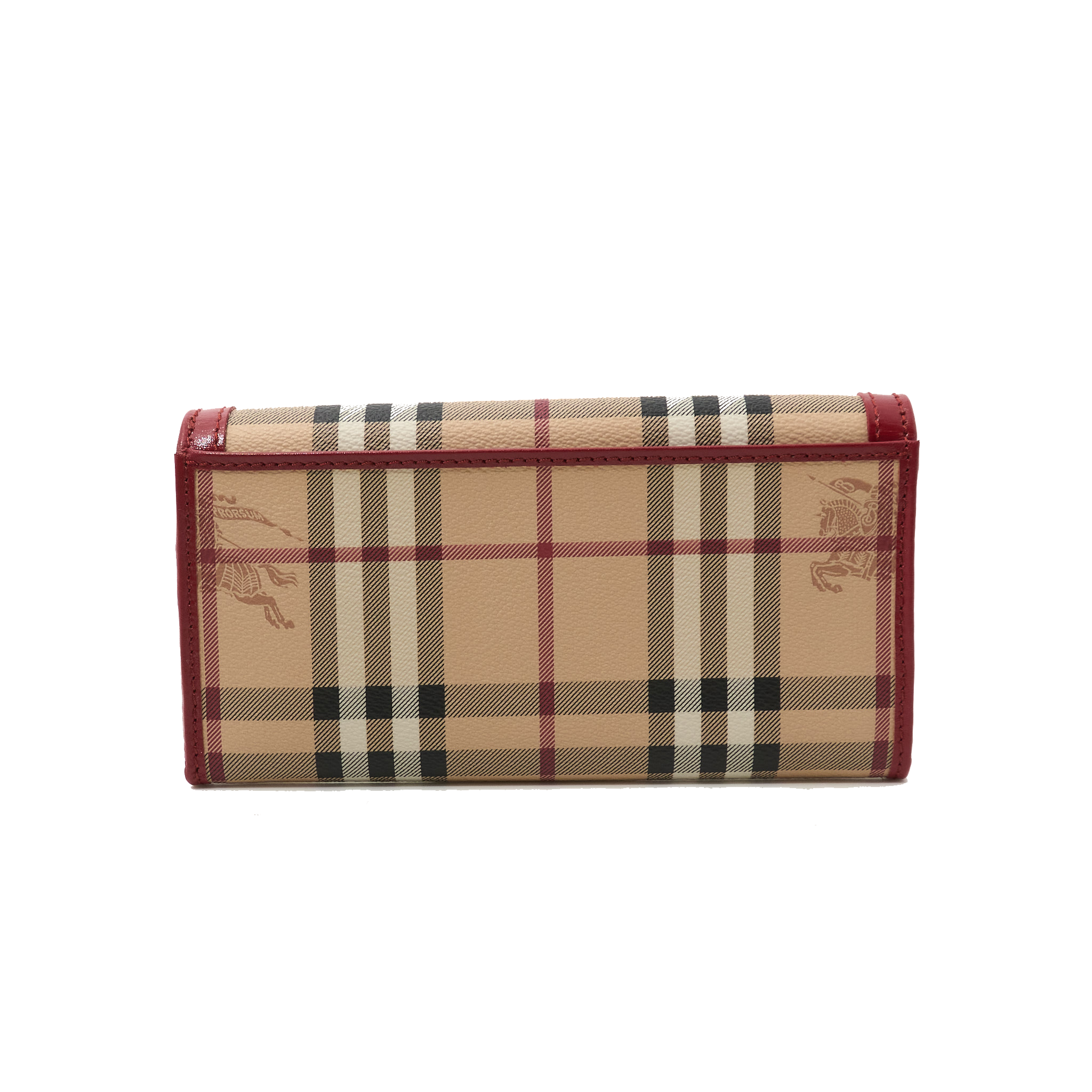 Burberry Check Canvas Wallet