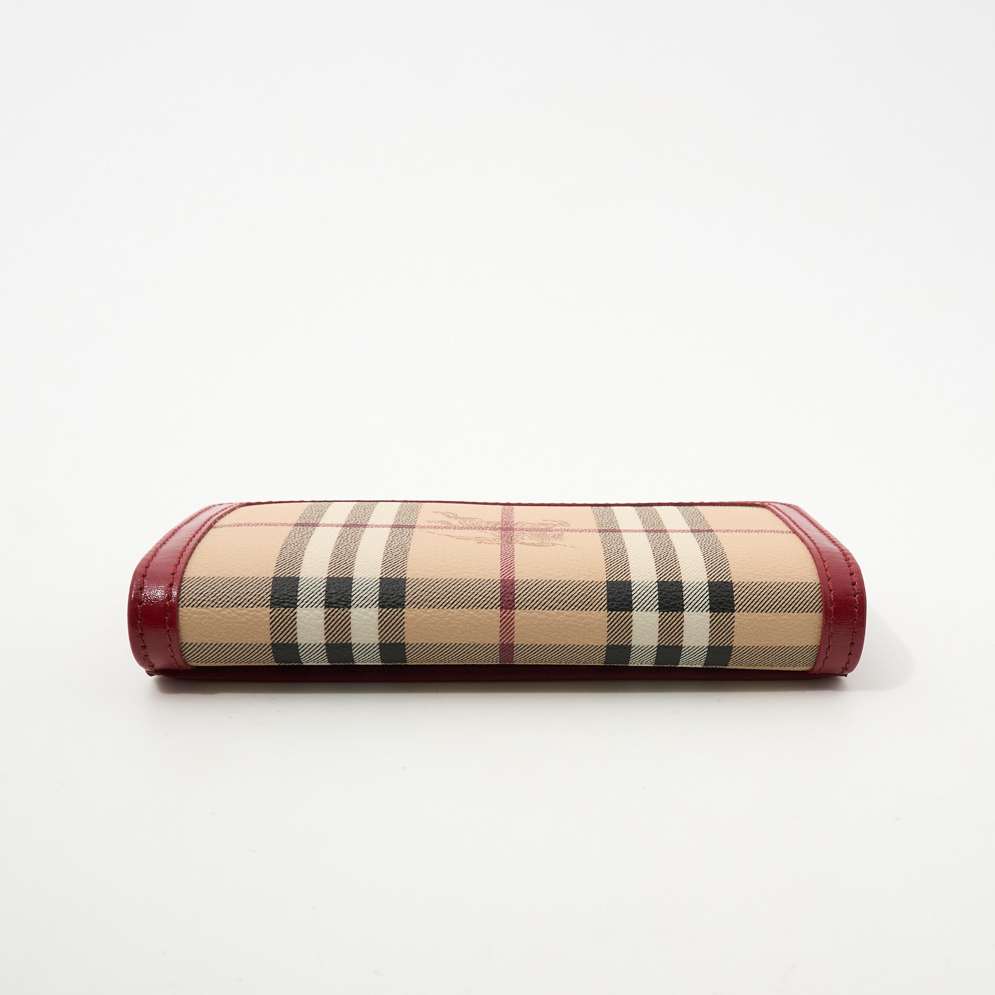 Burberry Check Canvas Wallet