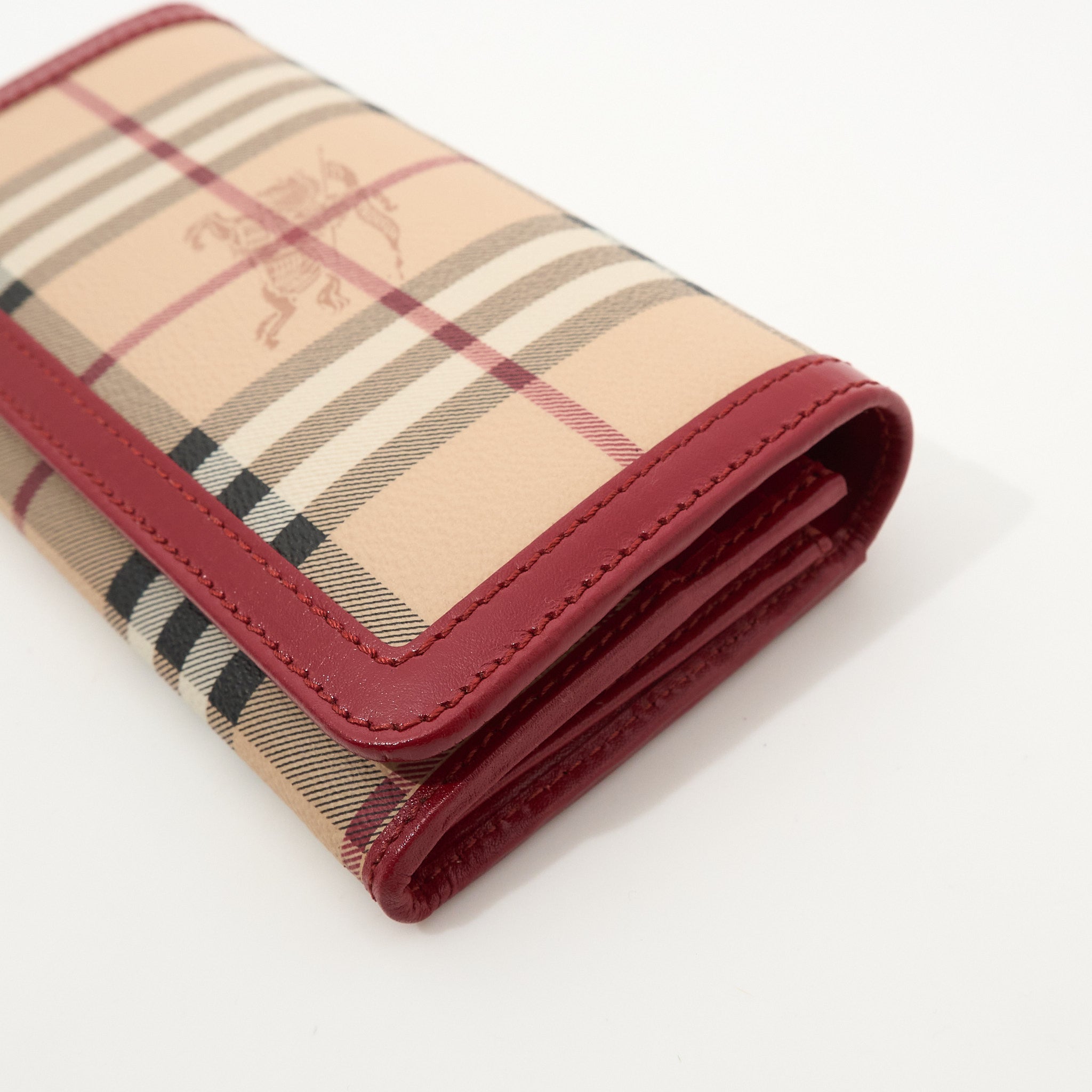 Burberry Check Canvas Wallet