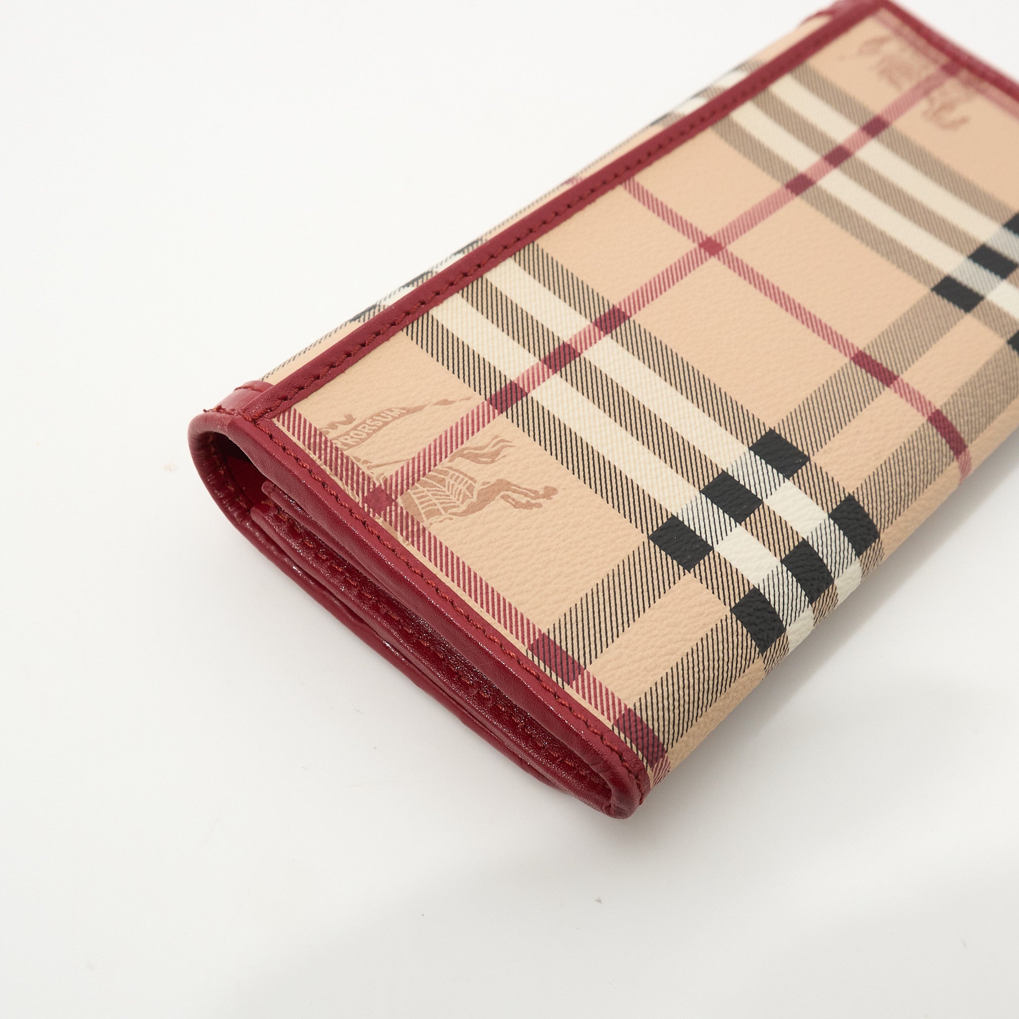 Burberry Check Canvas Wallet