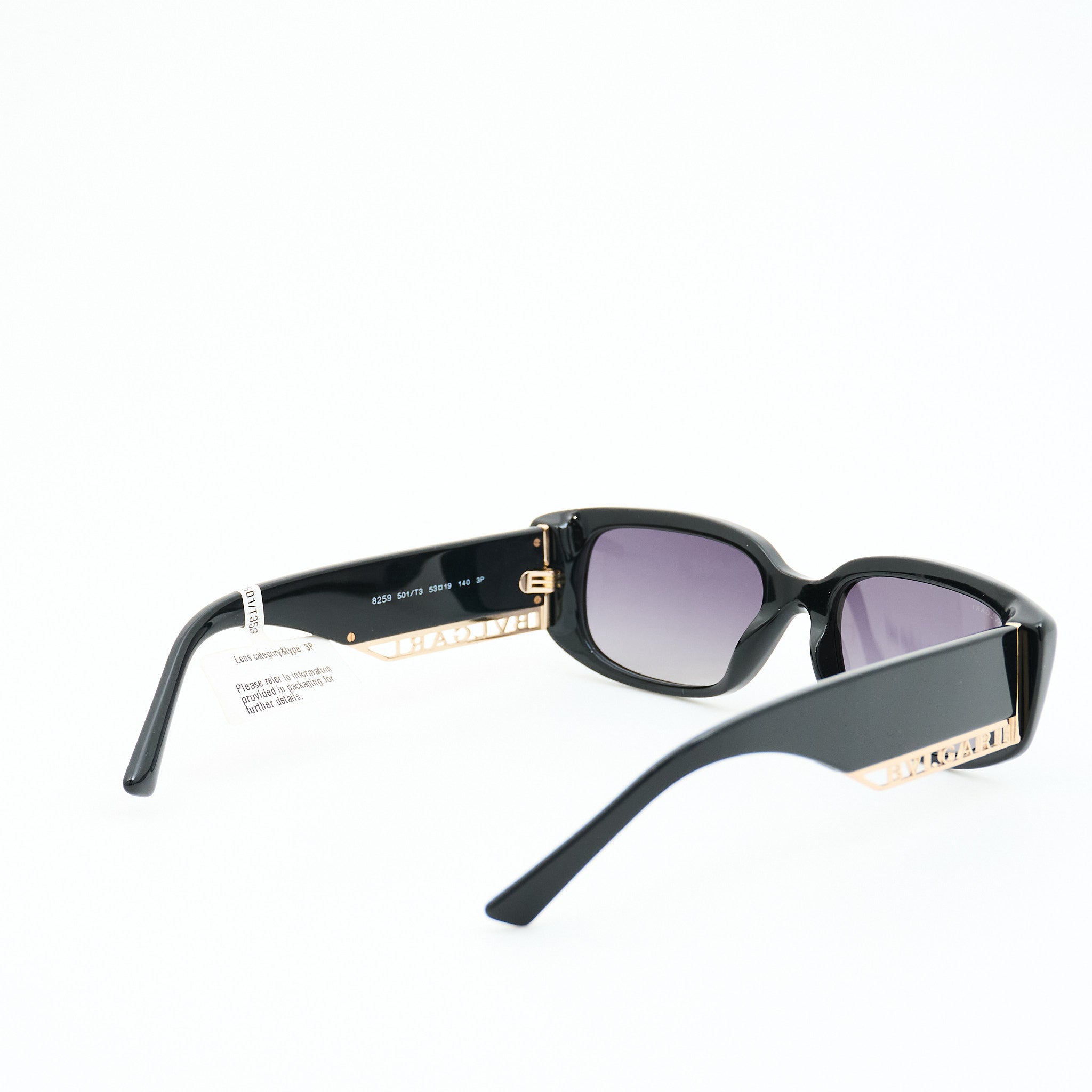 Bvlgari 8259 Cermic Sunglasses in Black