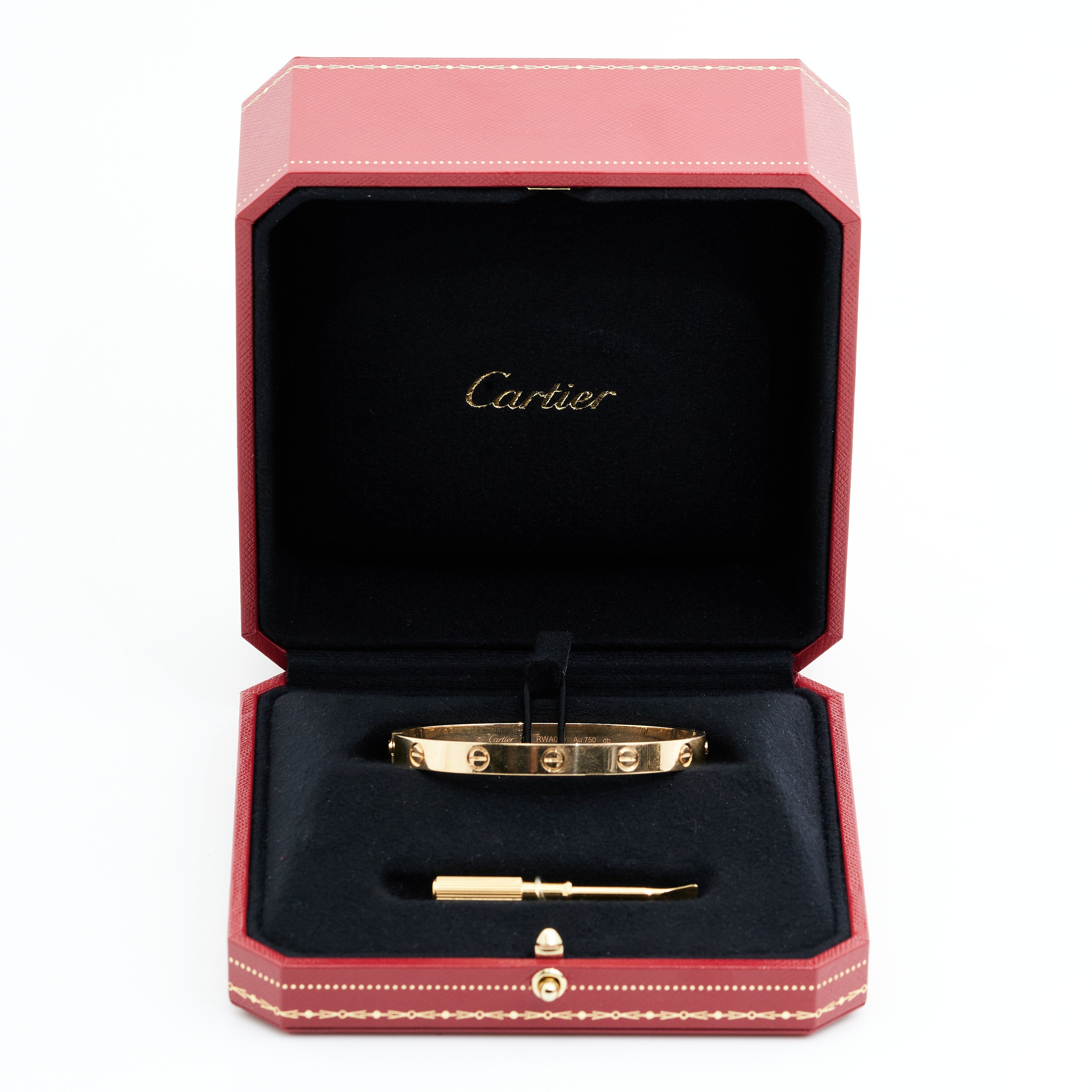 Cartier Love Bracelet 17 Yellow Gold