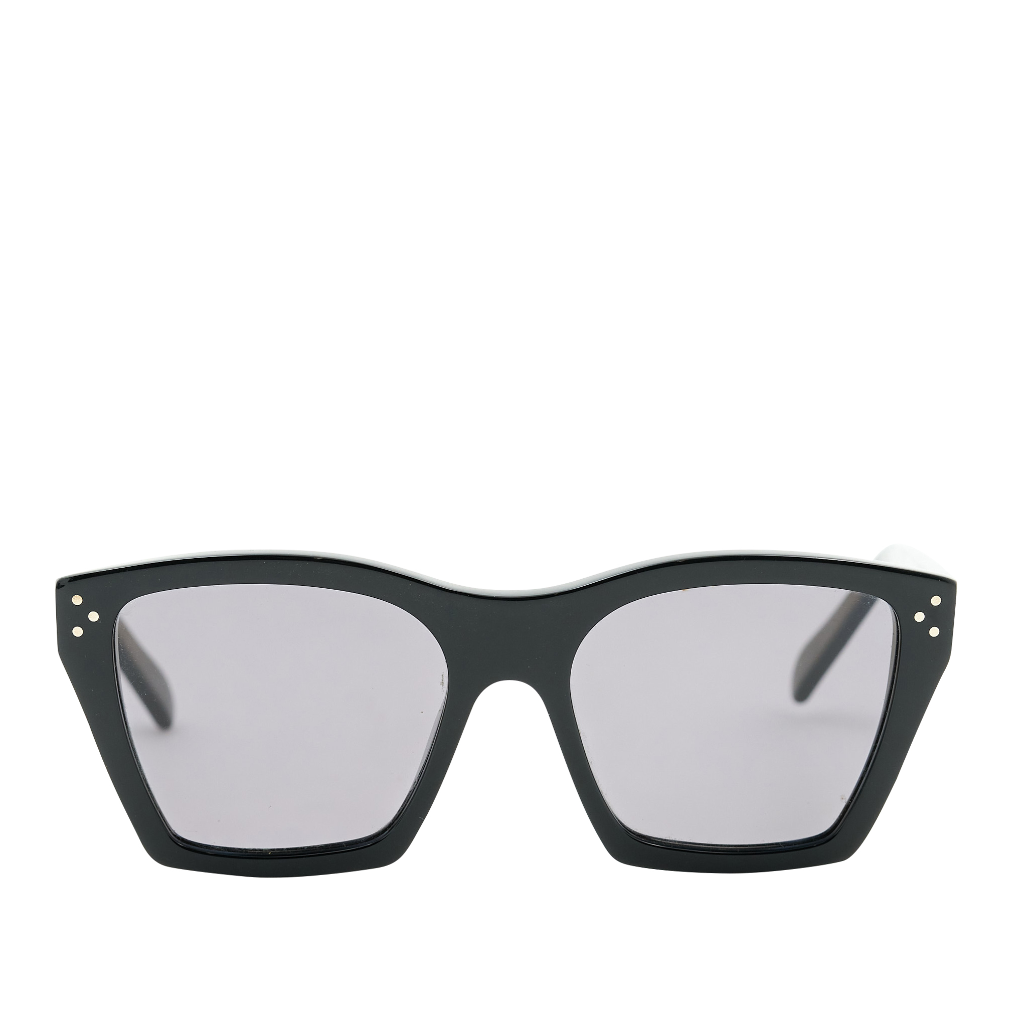 Celine Cat Eye Polarised Black Sunglasses