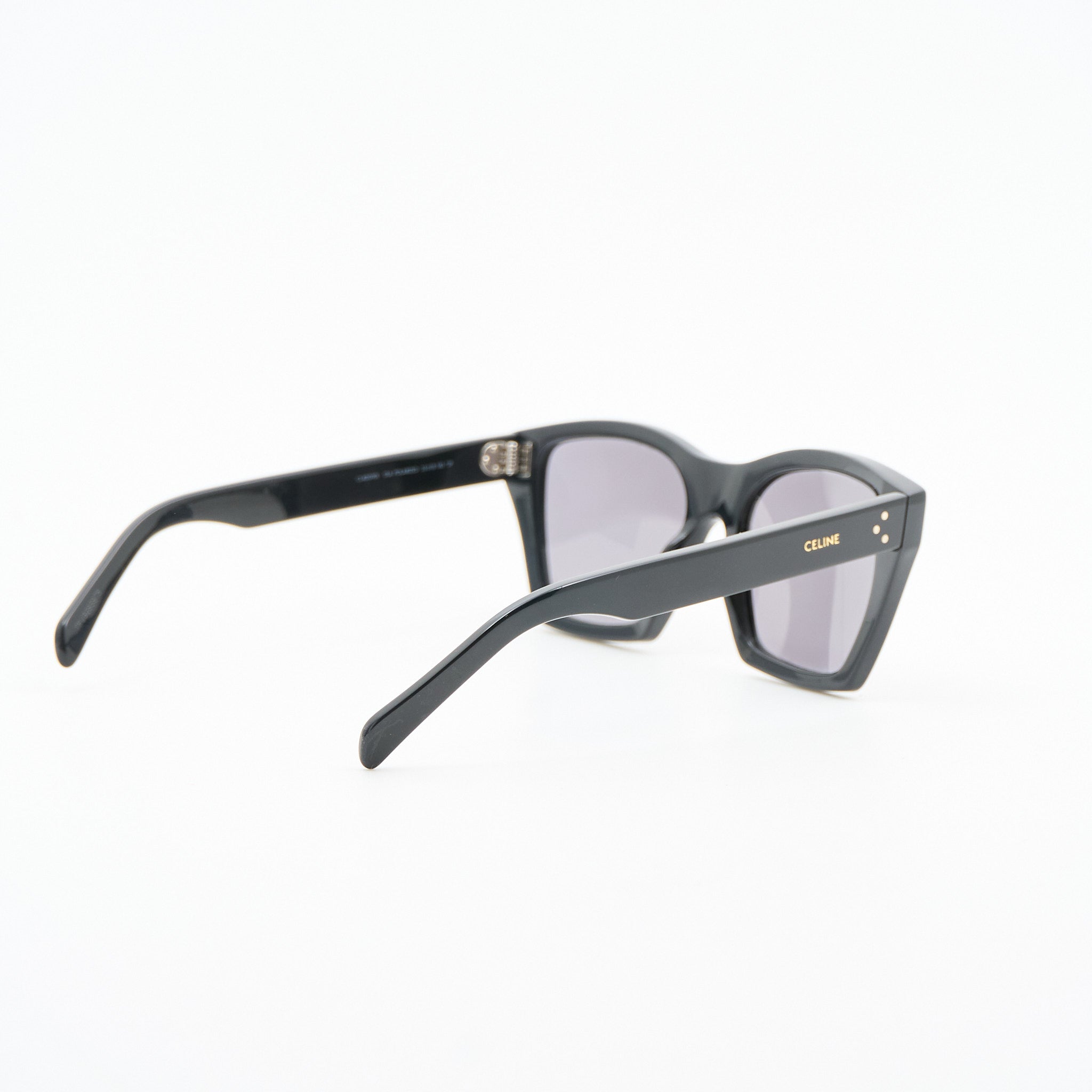 Celine Cat Eye Polarised Black Sunglasses