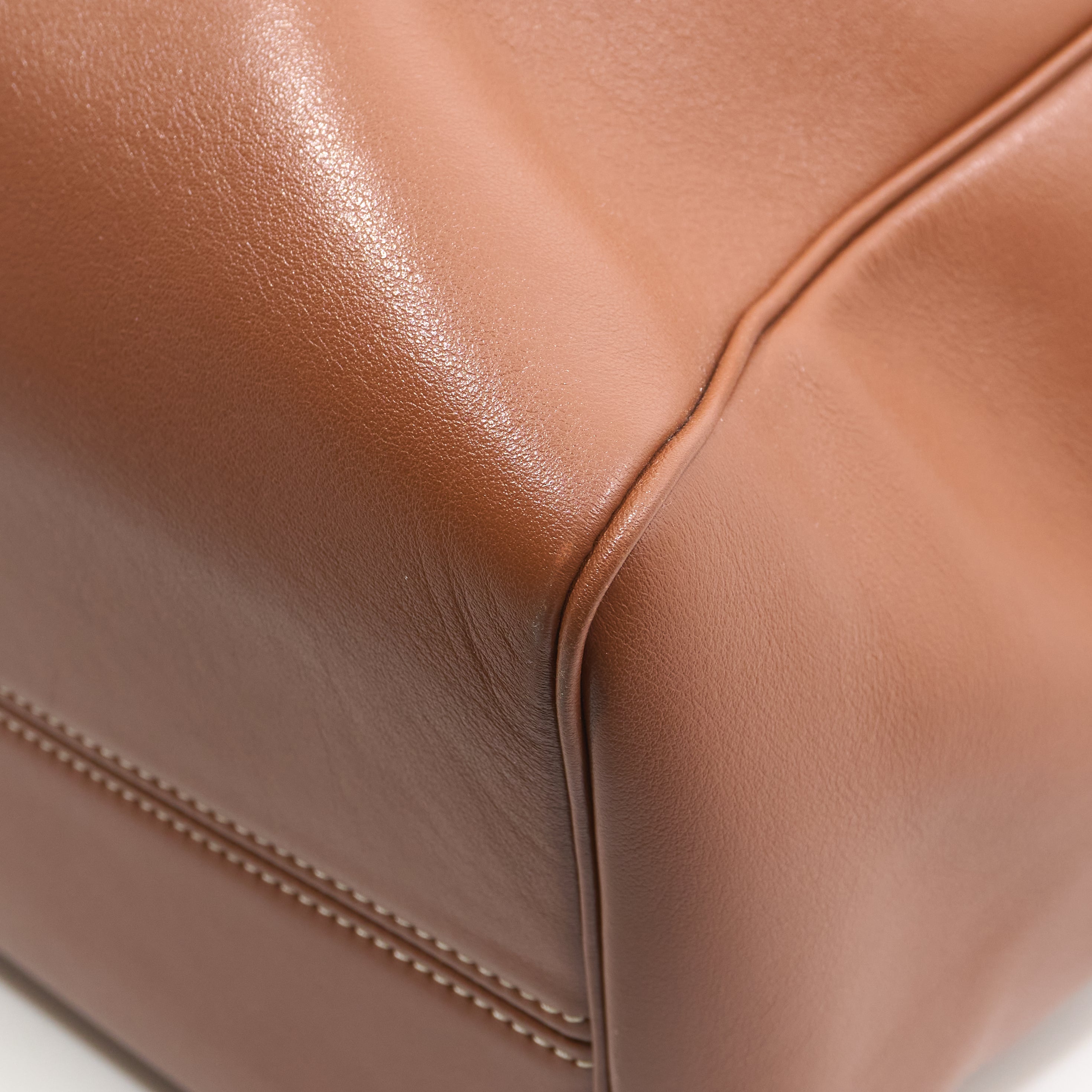 Celine Large Cabas Drawstring Tan Tote Bag