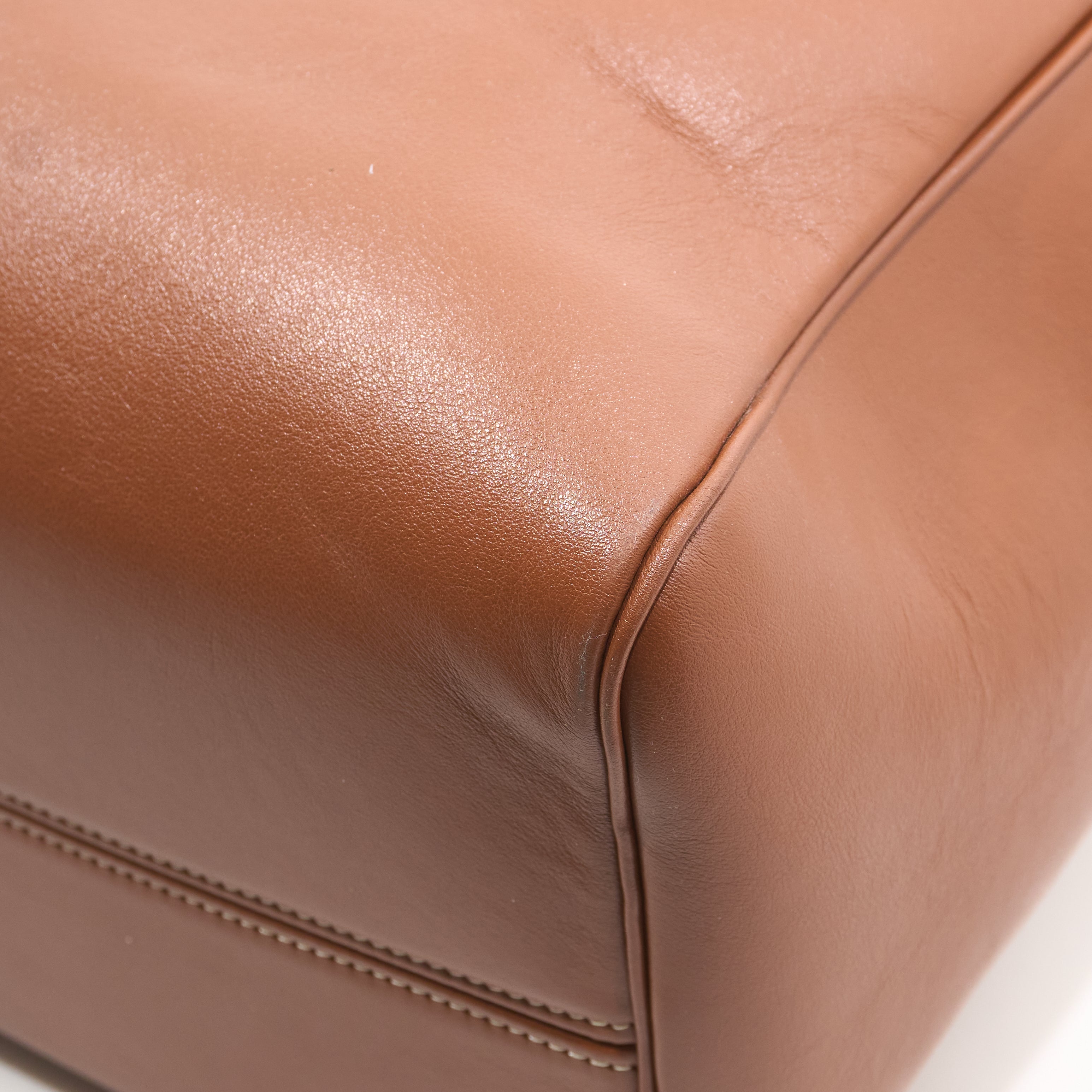 Celine Large Cabas Drawstring Tan Tote Bag