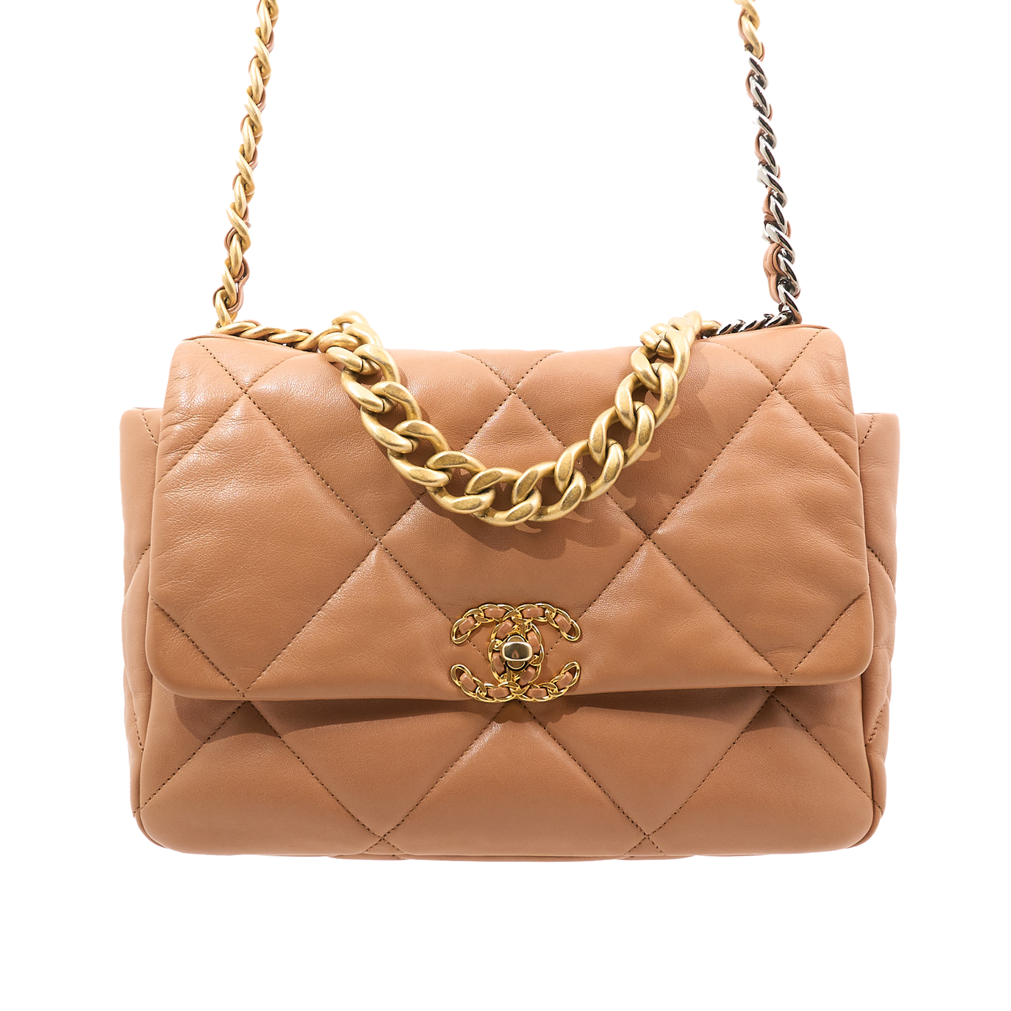 Chanel 19 Medium Caramel Bag