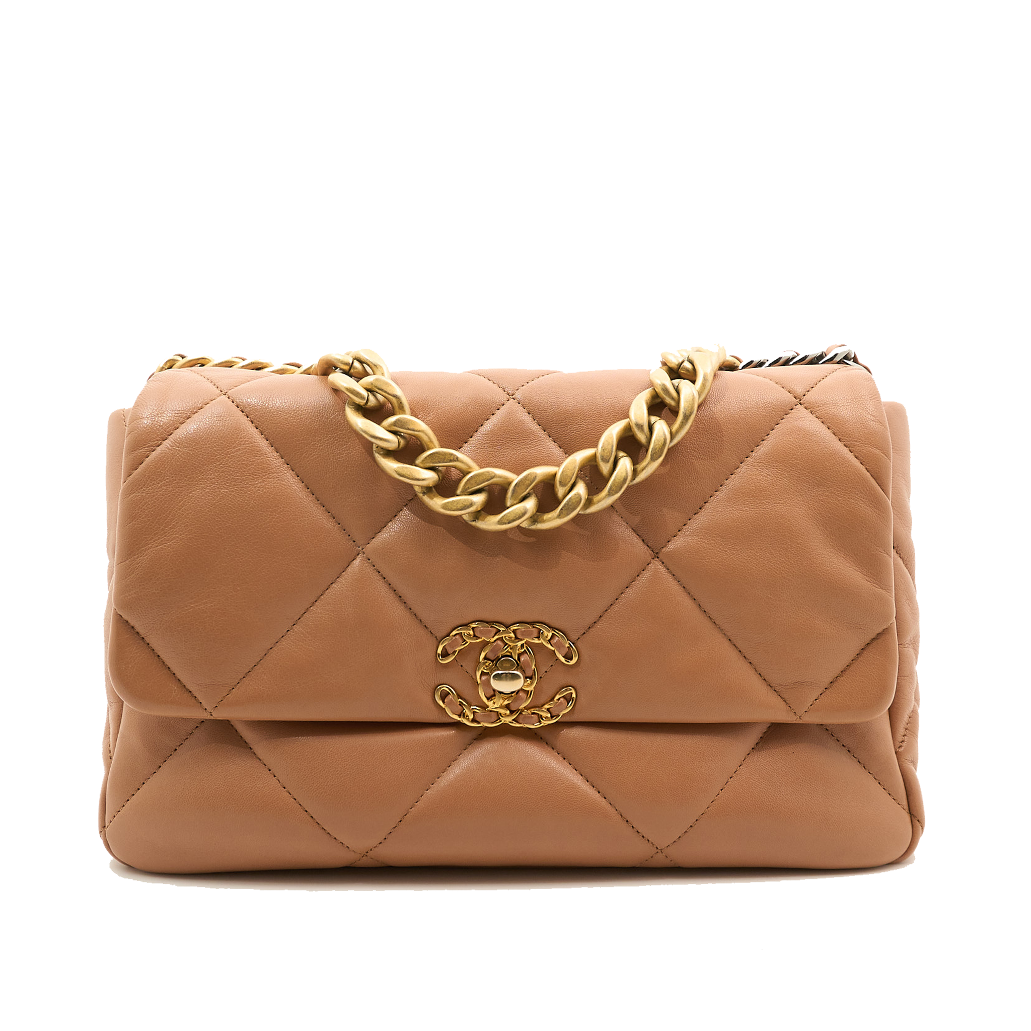 Chanel 19 Medium Caramel Bag