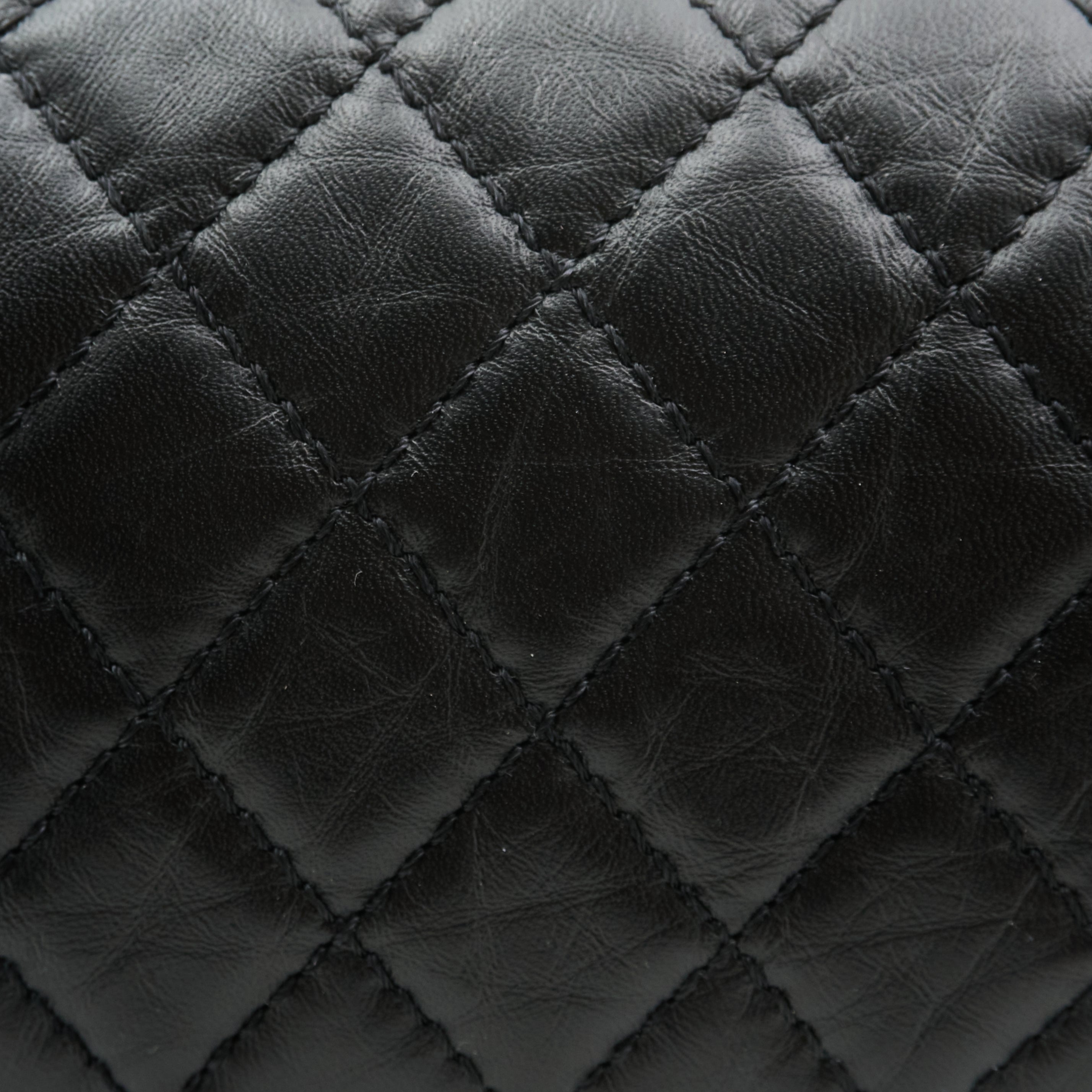 Chanel 2.55 Re-Issue Double Flap Black Bag GHW