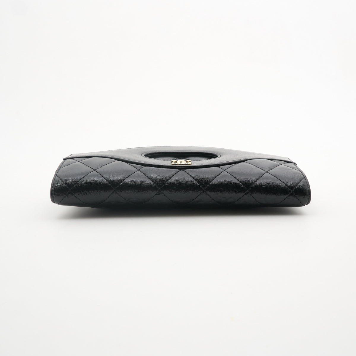 Chanel 31 Black Lambskin Clutch LGHW