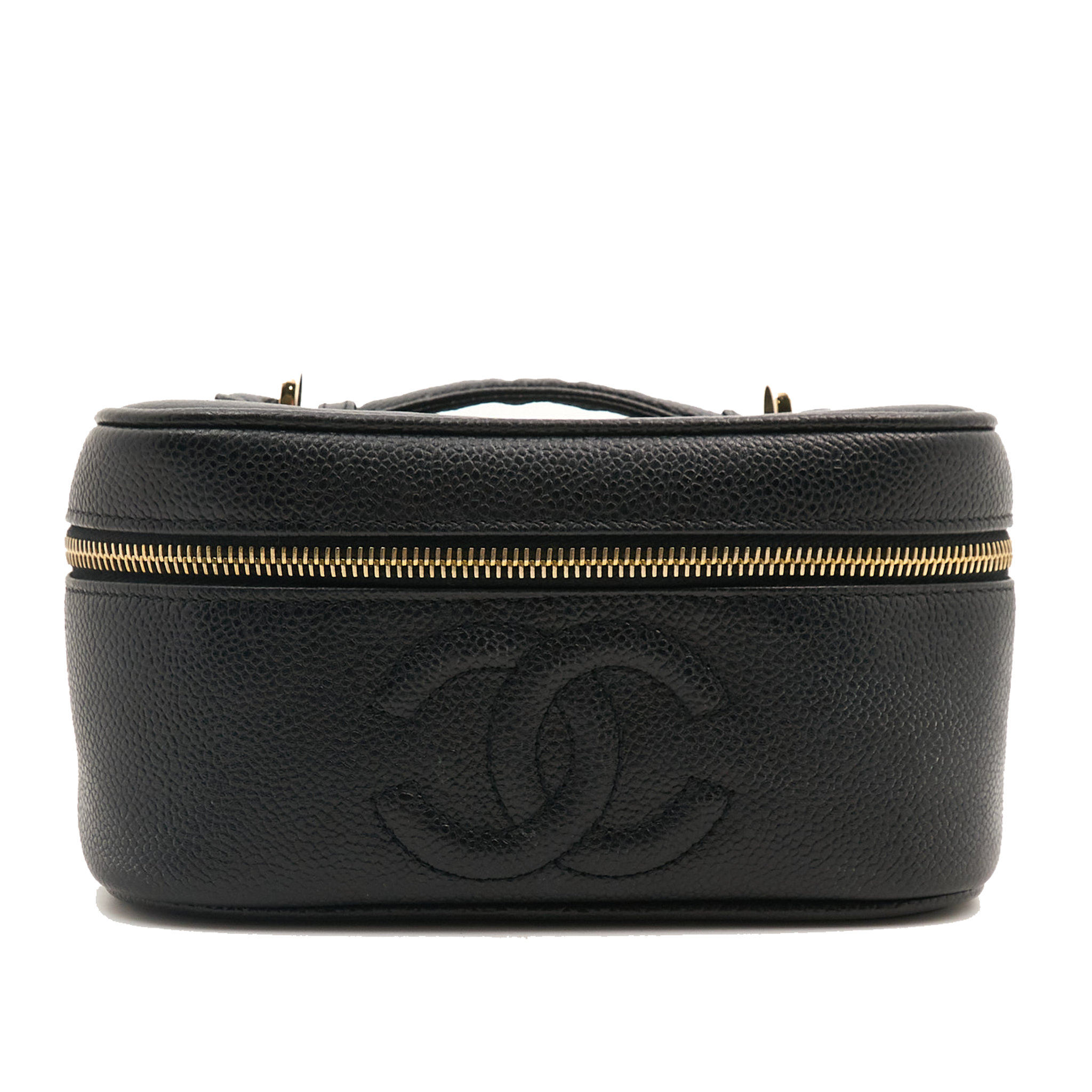 Chanel Black Caviar Vanity Bag