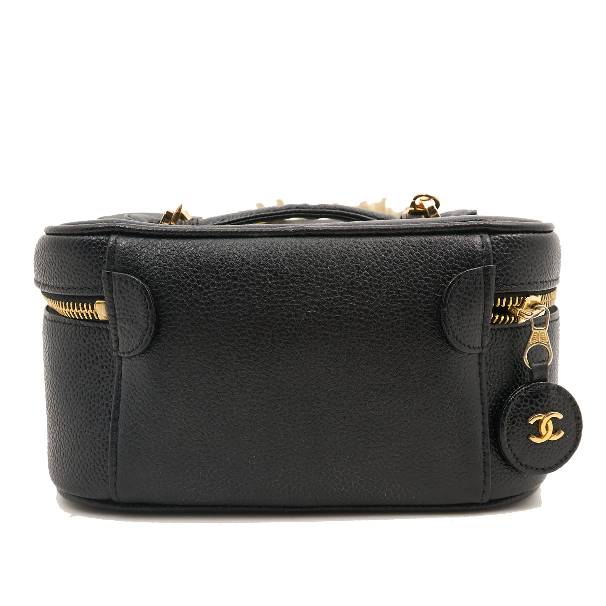 Chanel Black Caviar Vanity Bag