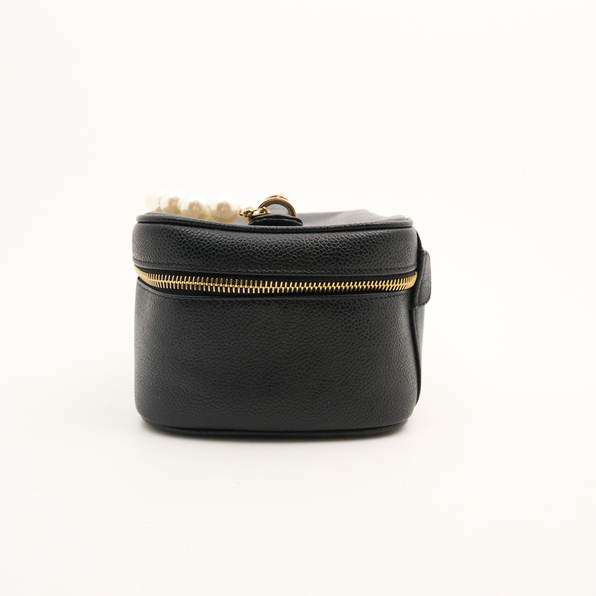 Chanel Black Caviar Vanity Bag