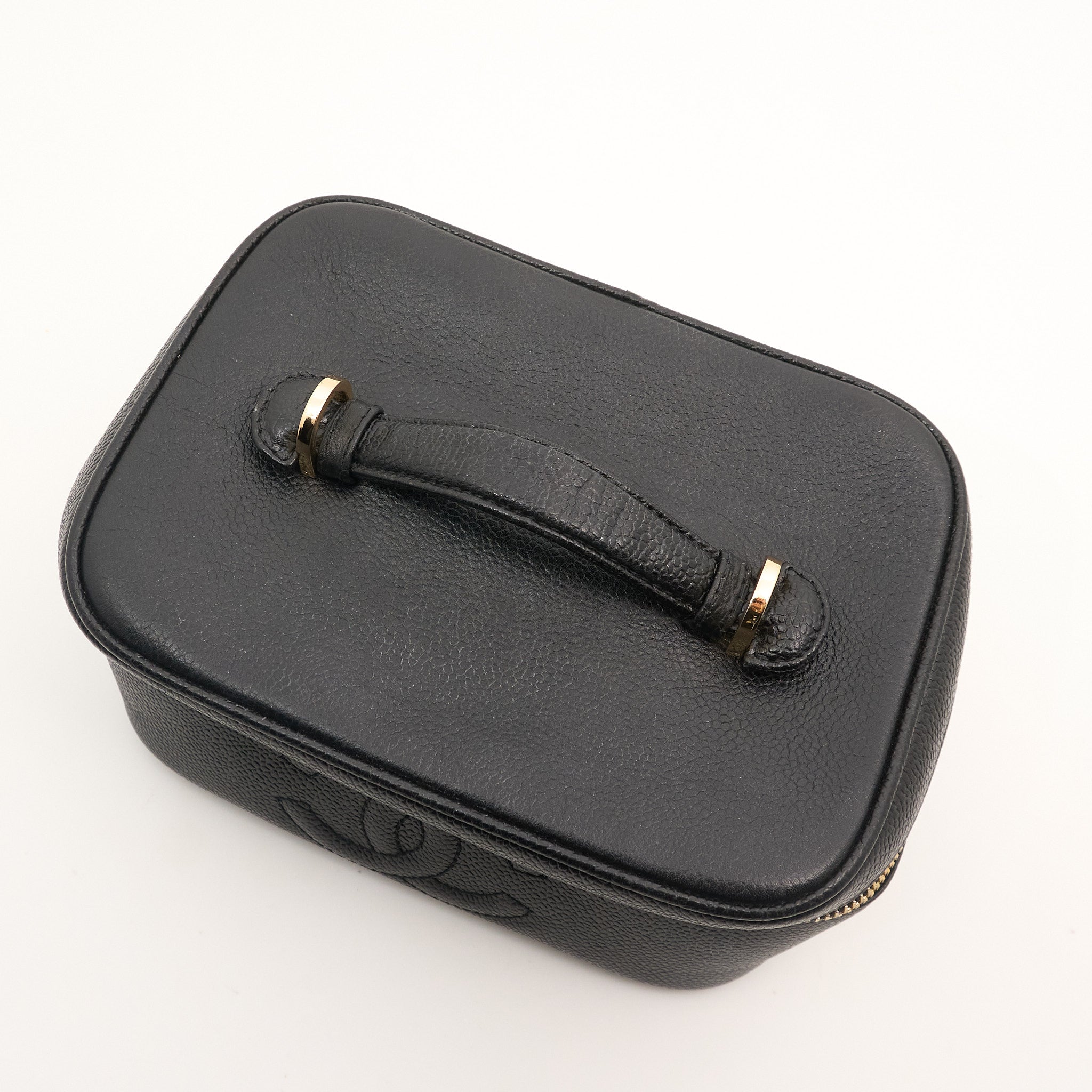 Chanel Black Caviar Vanity Bag