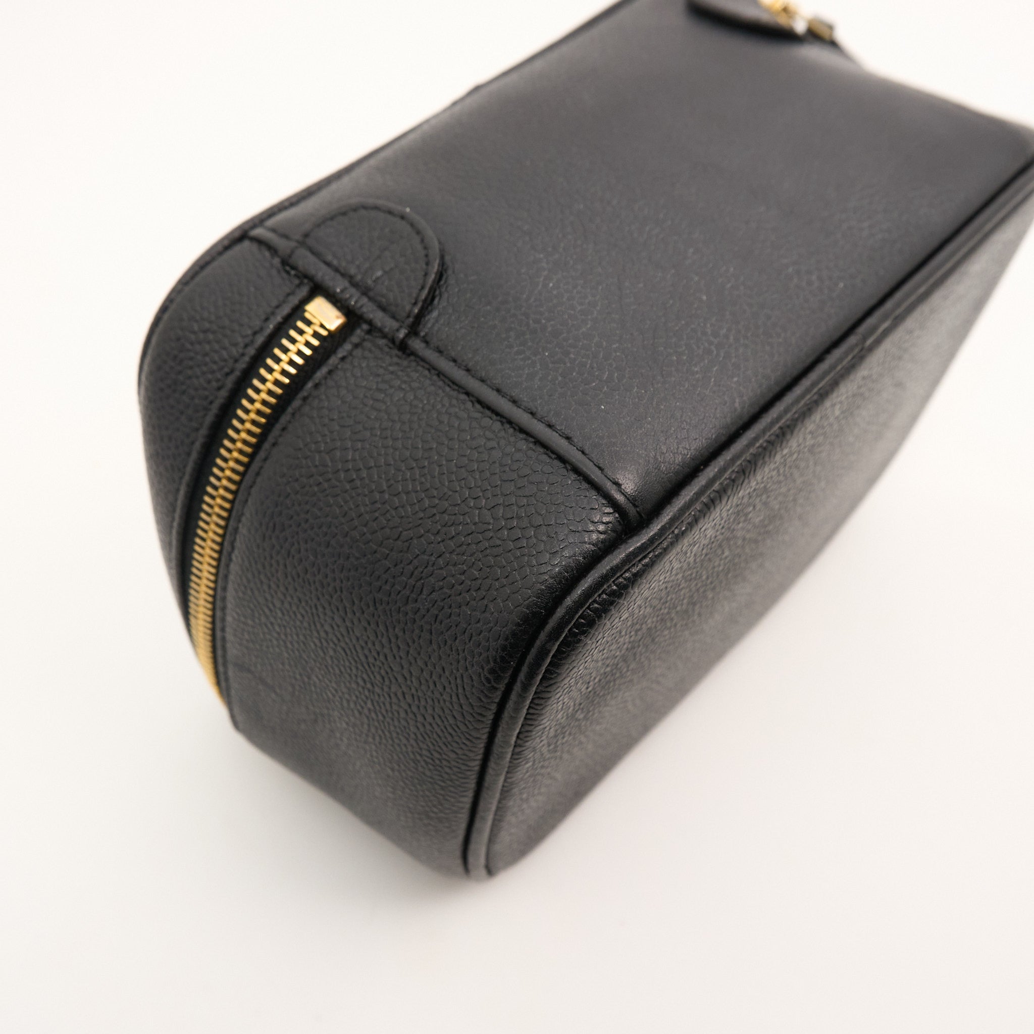 Chanel Black Caviar Vanity Bag
