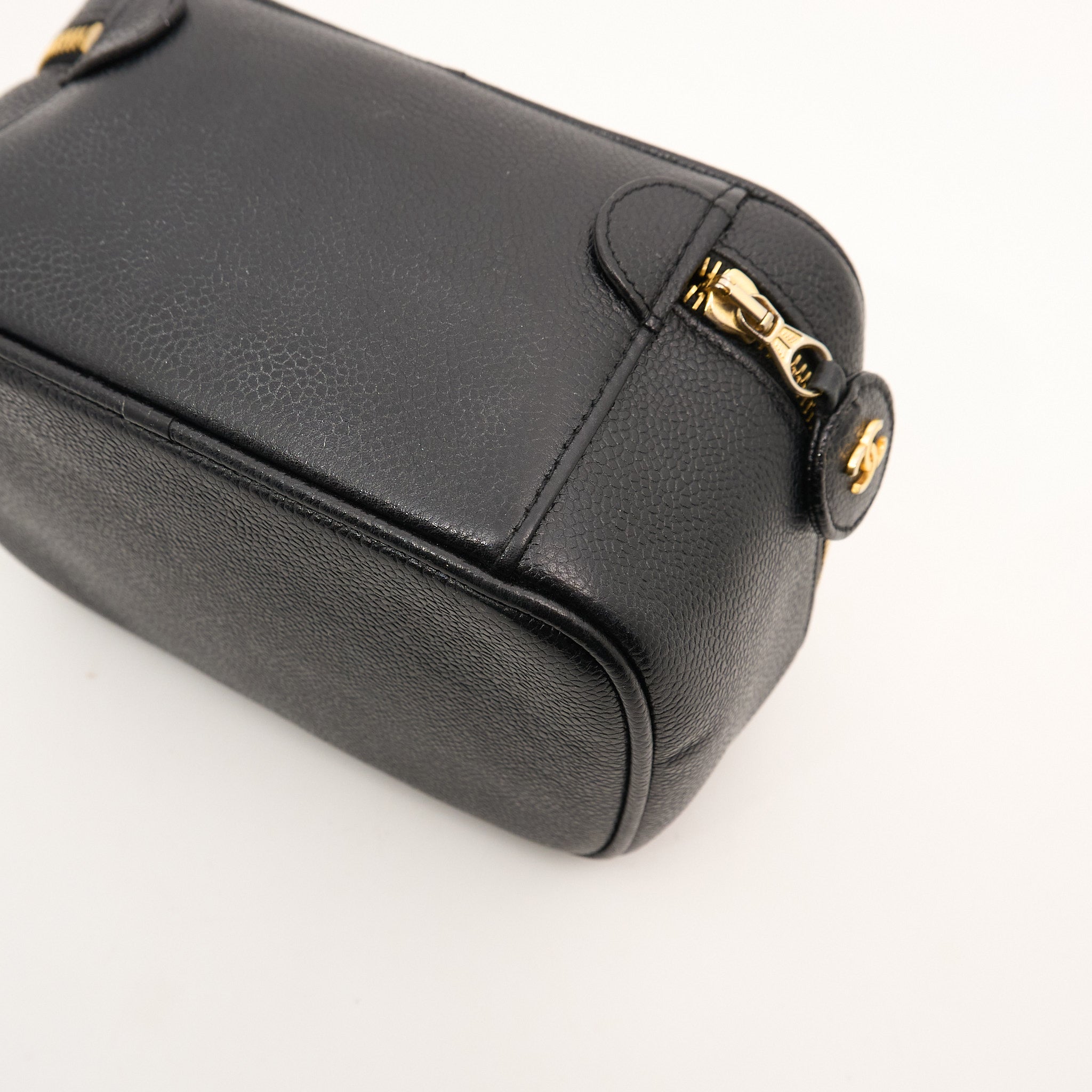 Chanel Black Caviar Vanity Bag