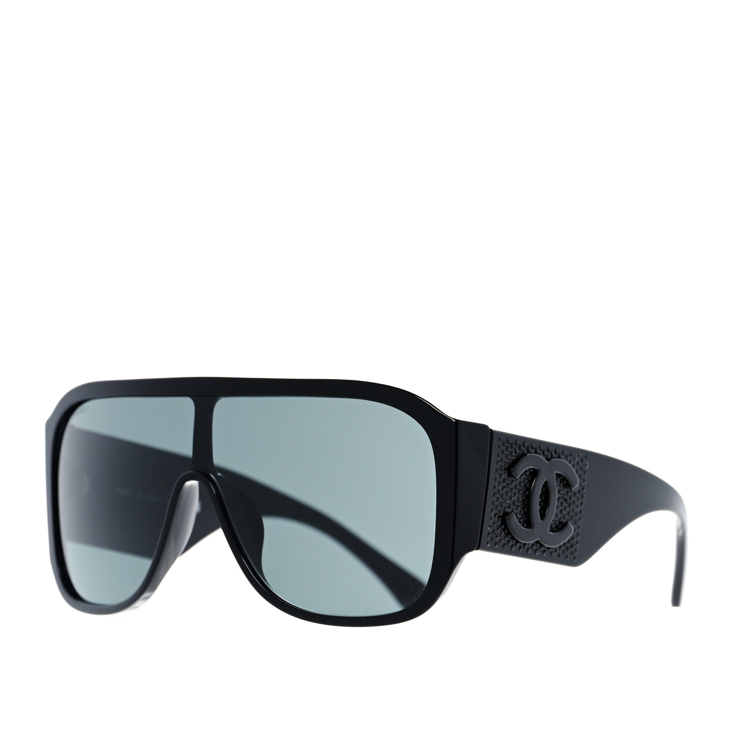 Chanel Black CC Sunglasses