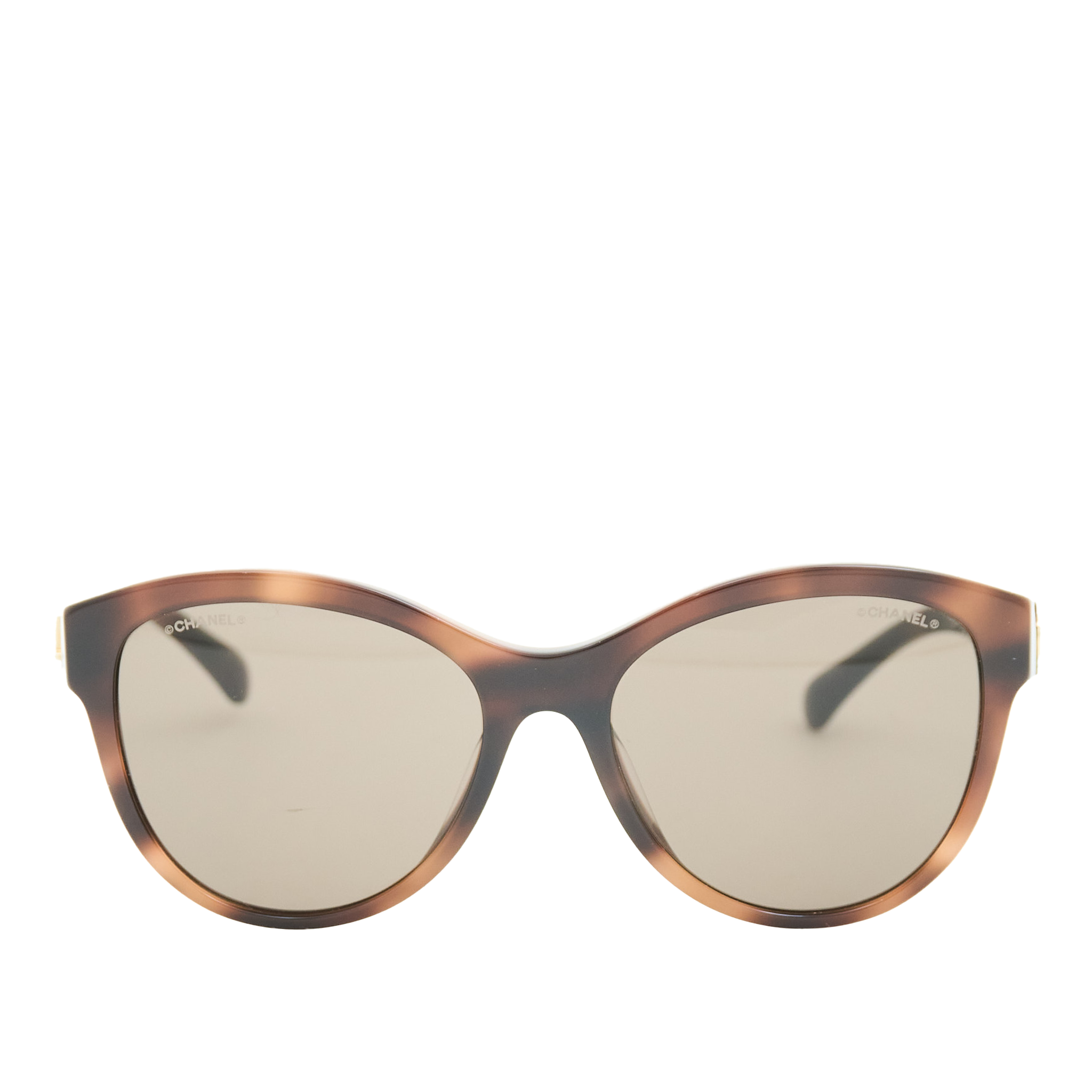 Chanel Brown Tortoise Shell Sunglasses