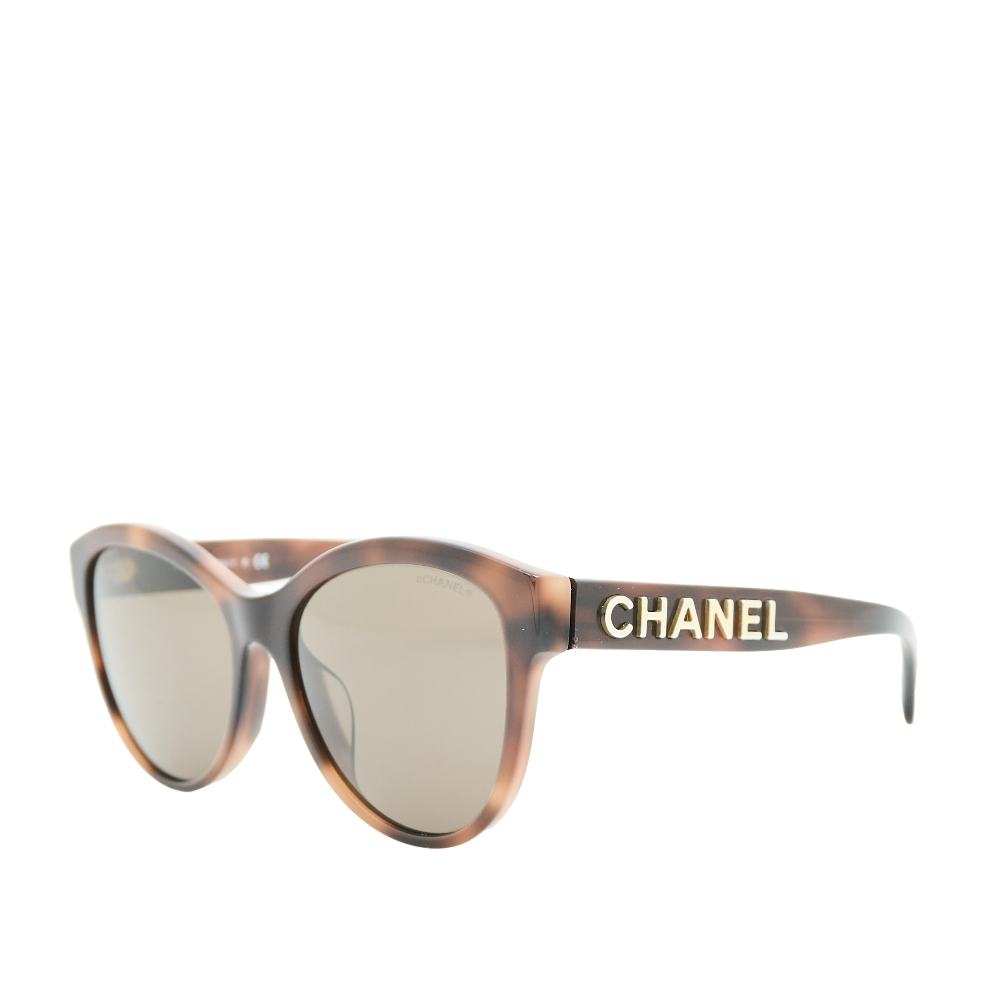 Chanel Brown Tortoise Shell Sunglasses