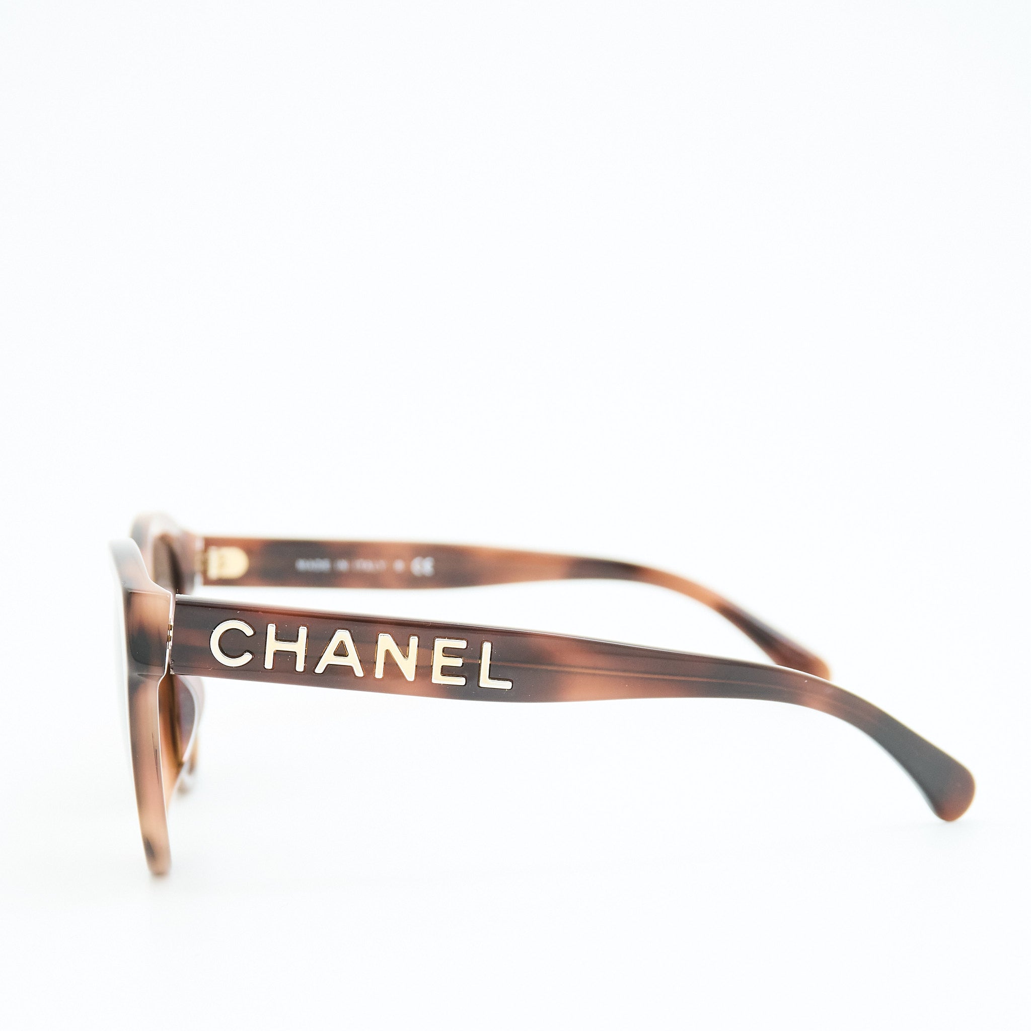 Chanel Brown Tortoise Shell Sunglasses