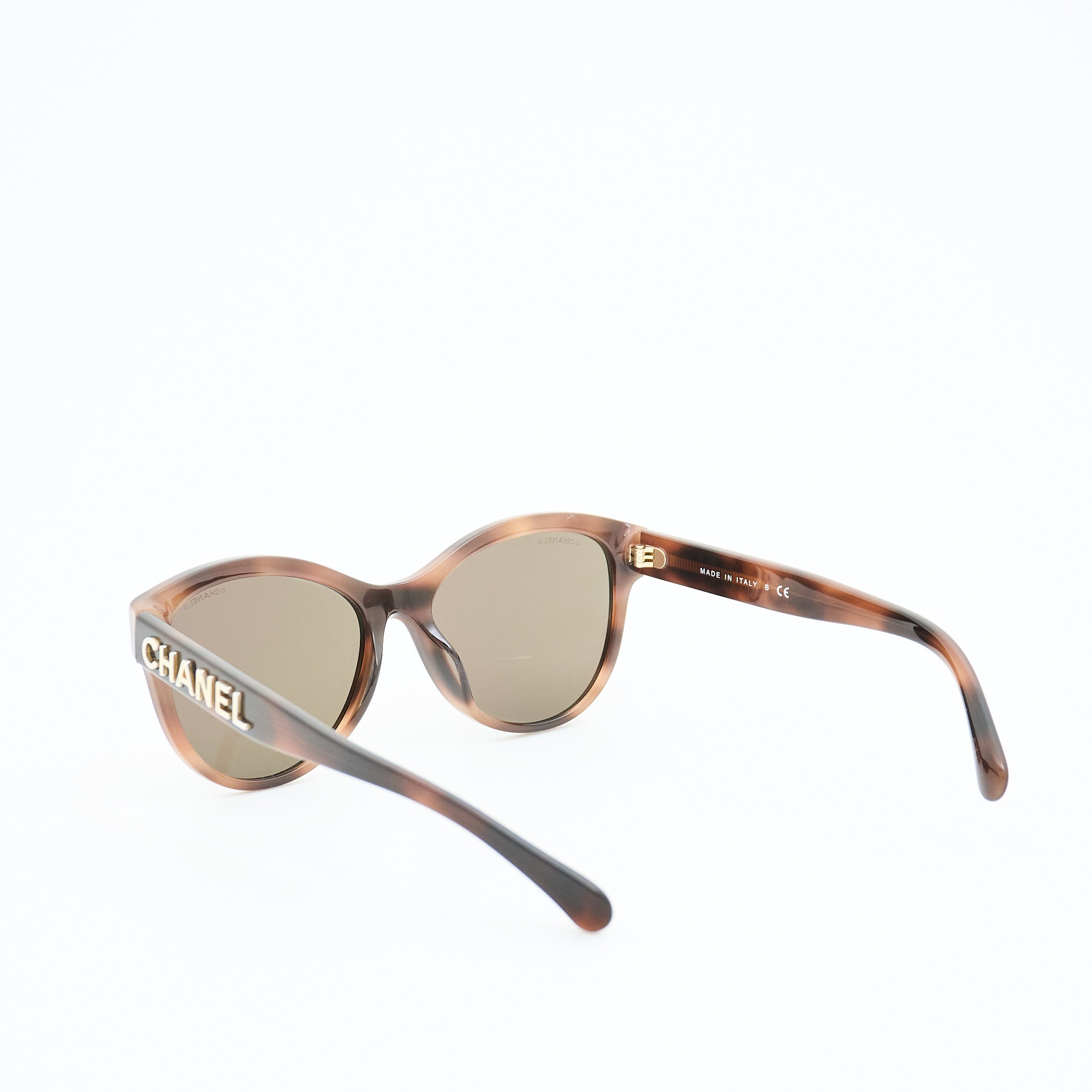 Chanel Brown Tortoise Shell Sunglasses