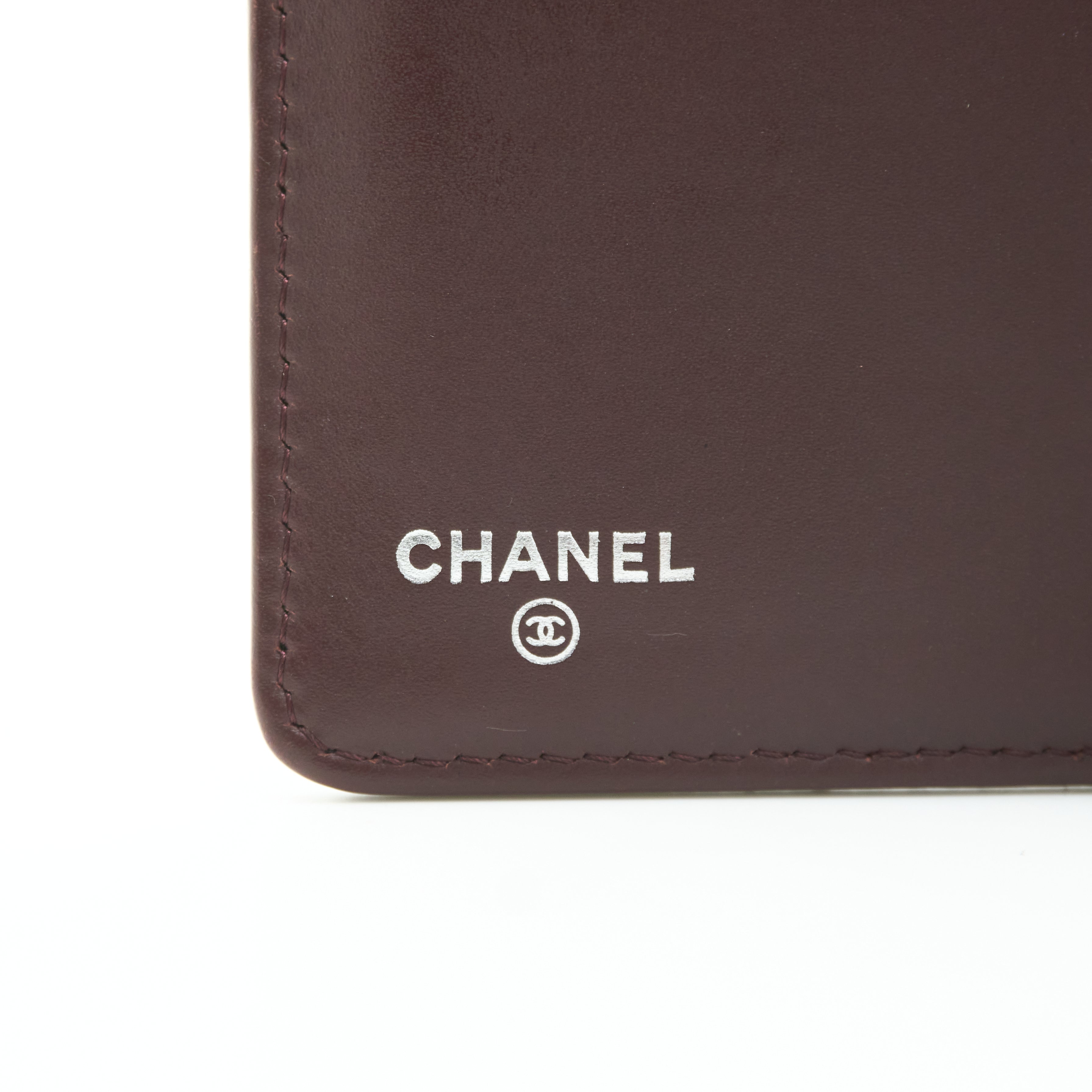 Chanel Caviar Black Long Wallet SHW