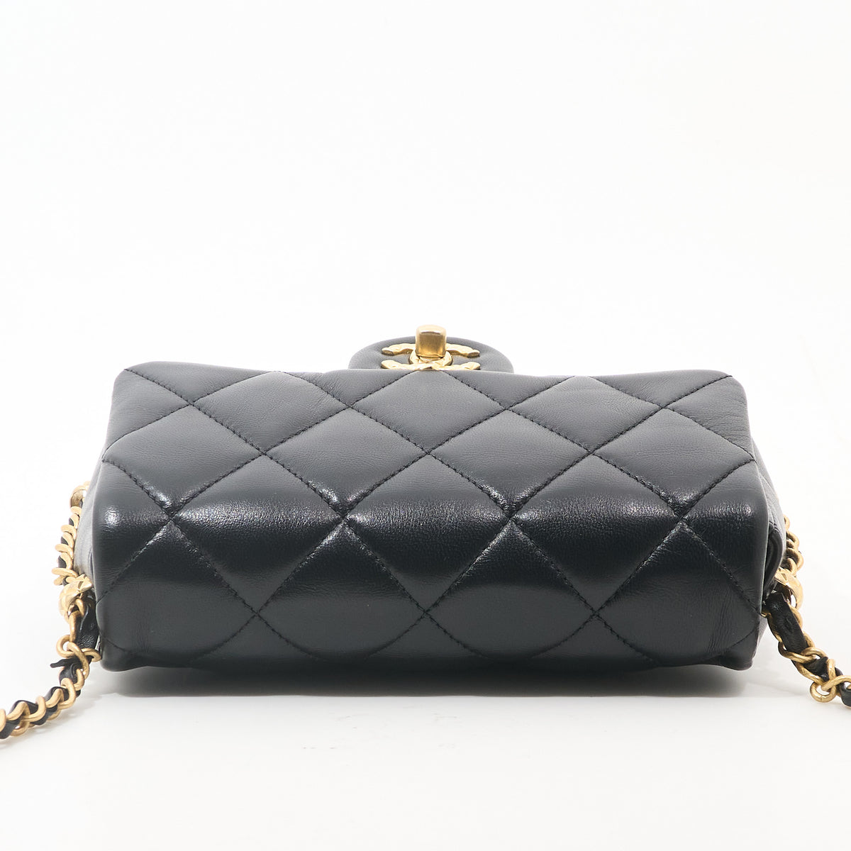 Chanel Chain Around Mini Fap Crossbody Bag GHW