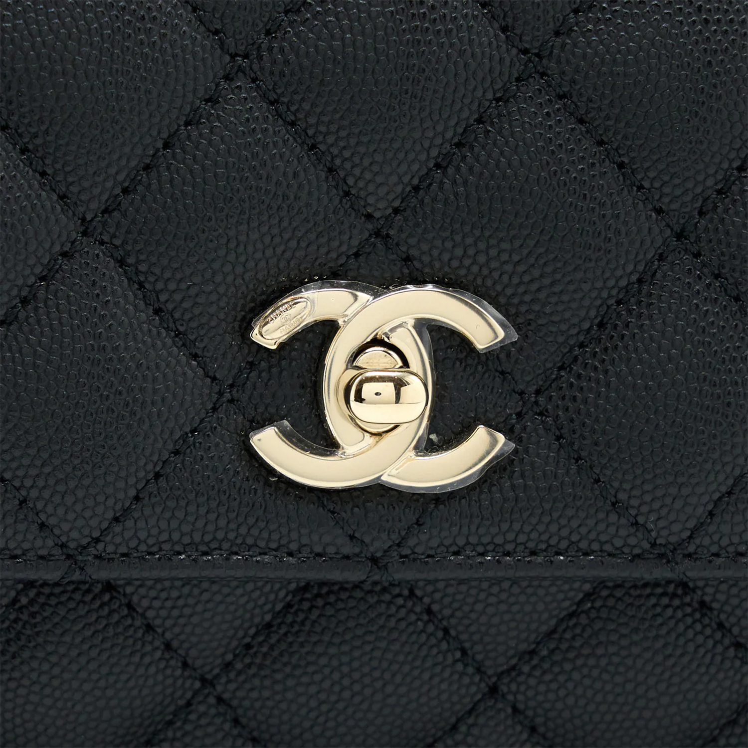 Chanel Coco Handle Small Black Caviar LGHW