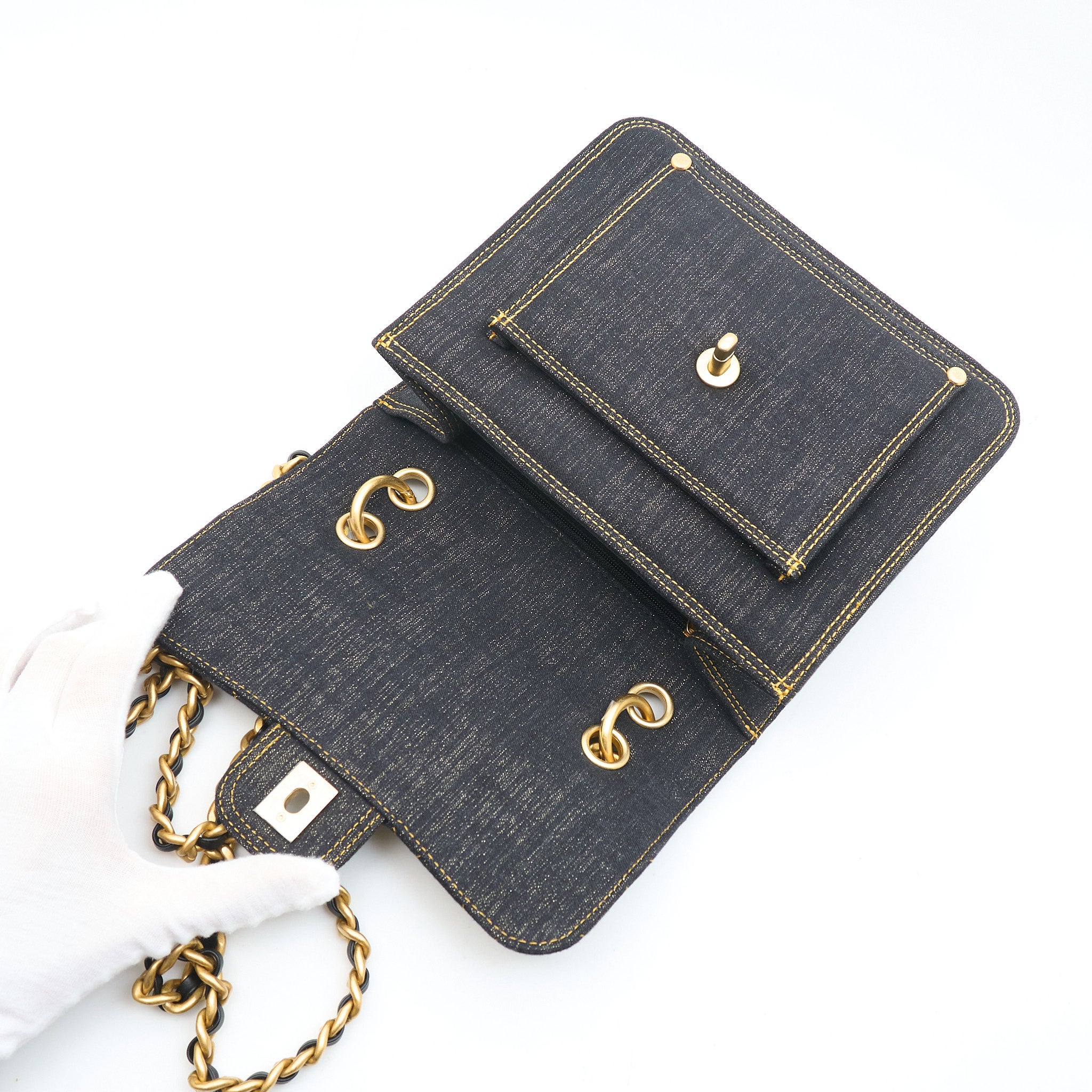 Chanel Denim 23S Flap Bag