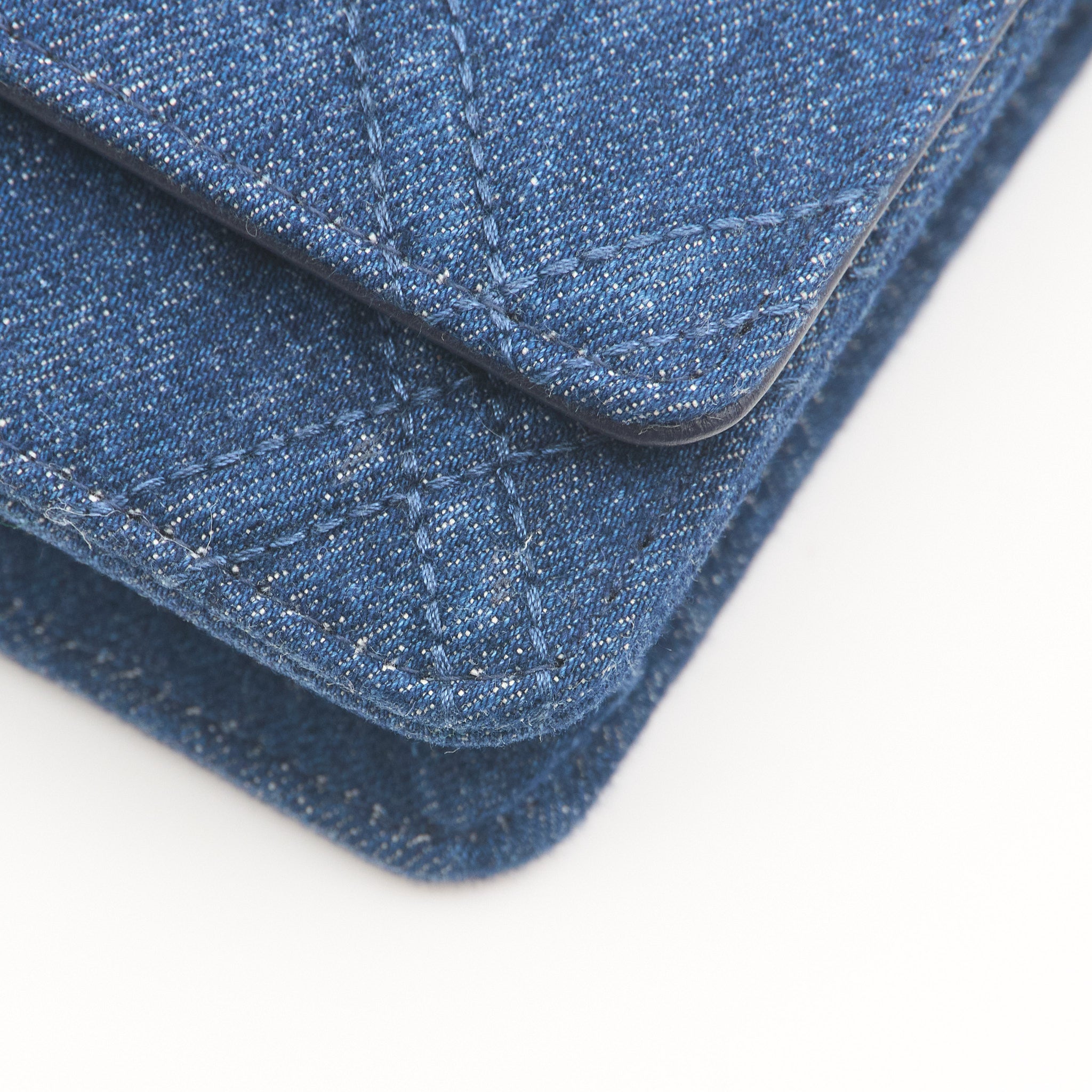 Chanel Denim WOC Wallet On Chain Bag