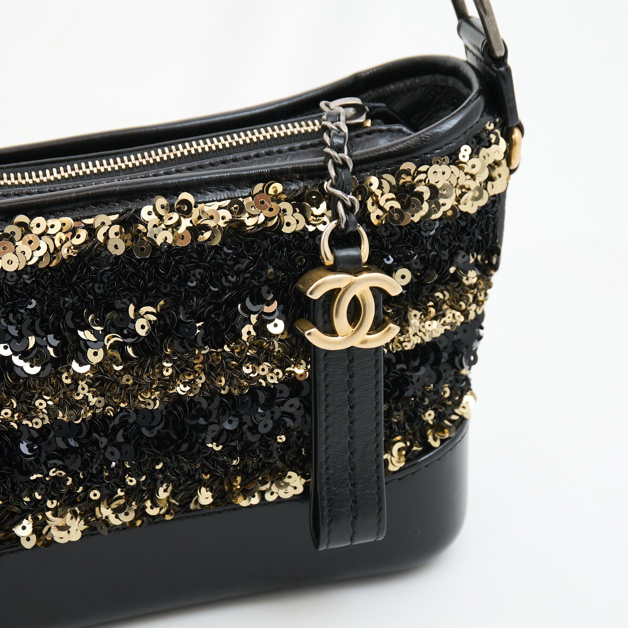 chanel Gabrielle Small Sequin Bag