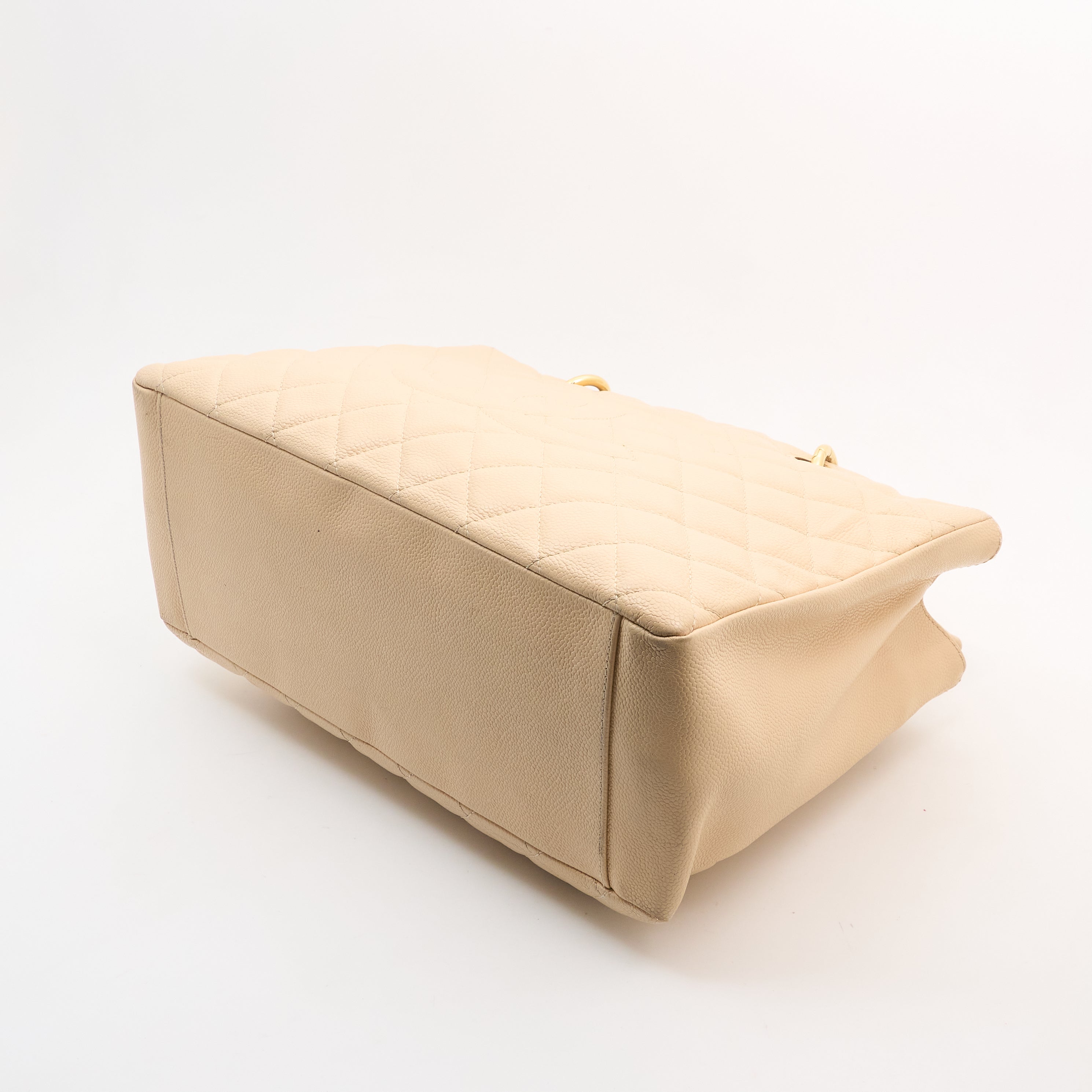 Chanel GST Beige Caviar GHW