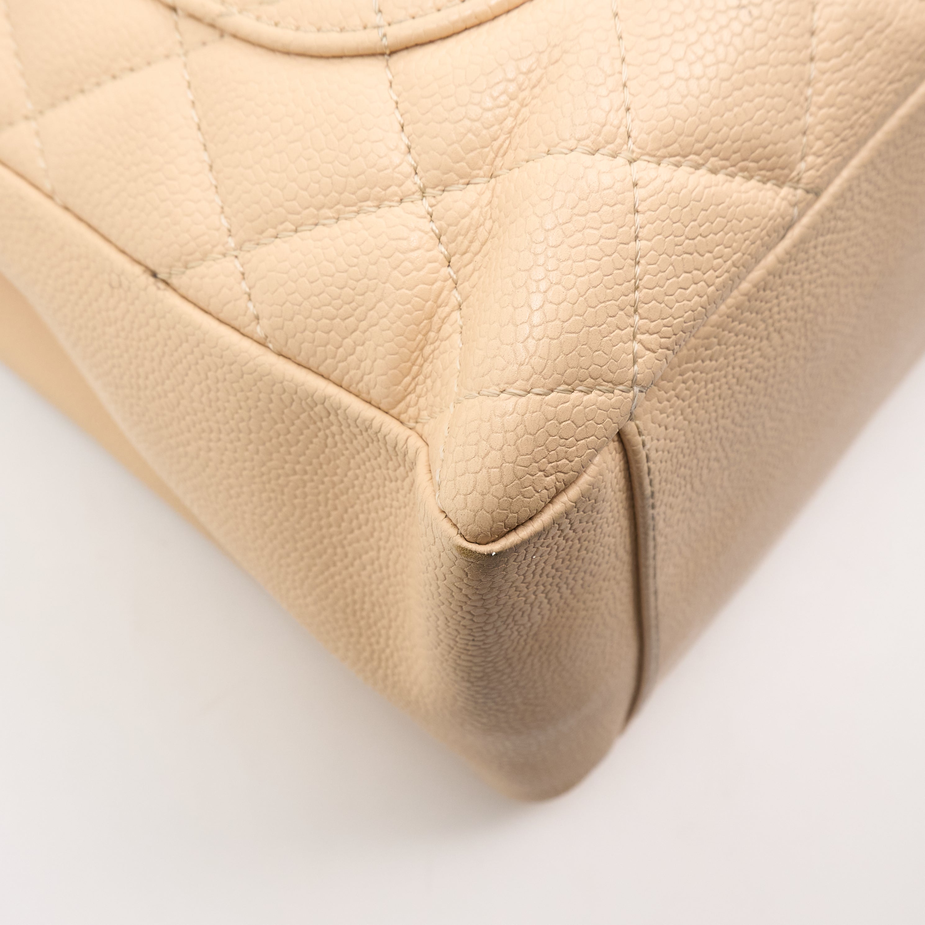 Chanel GST Beige Caviar GHW