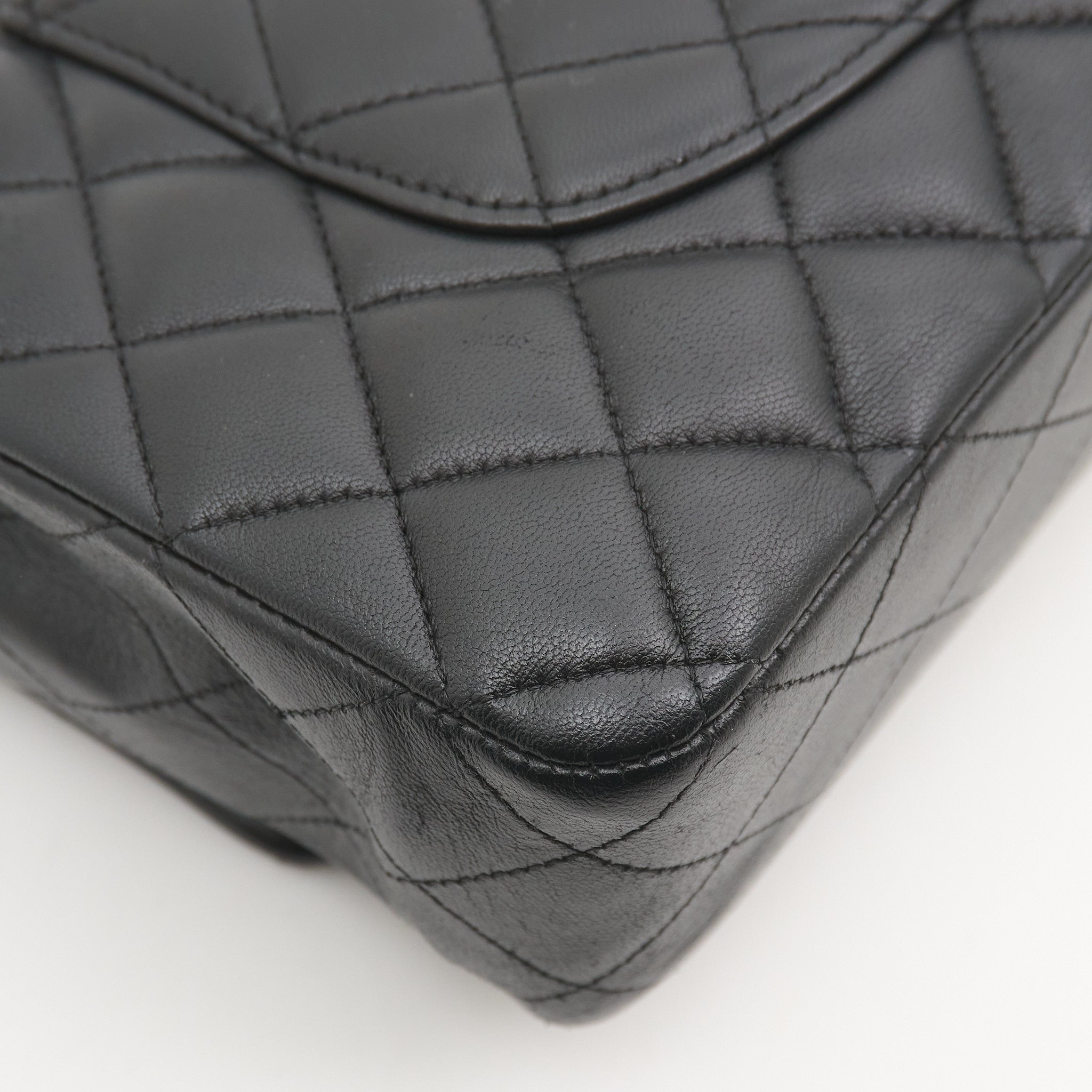 Chanel Medium Classic Double Flap Black Lambskin GHW