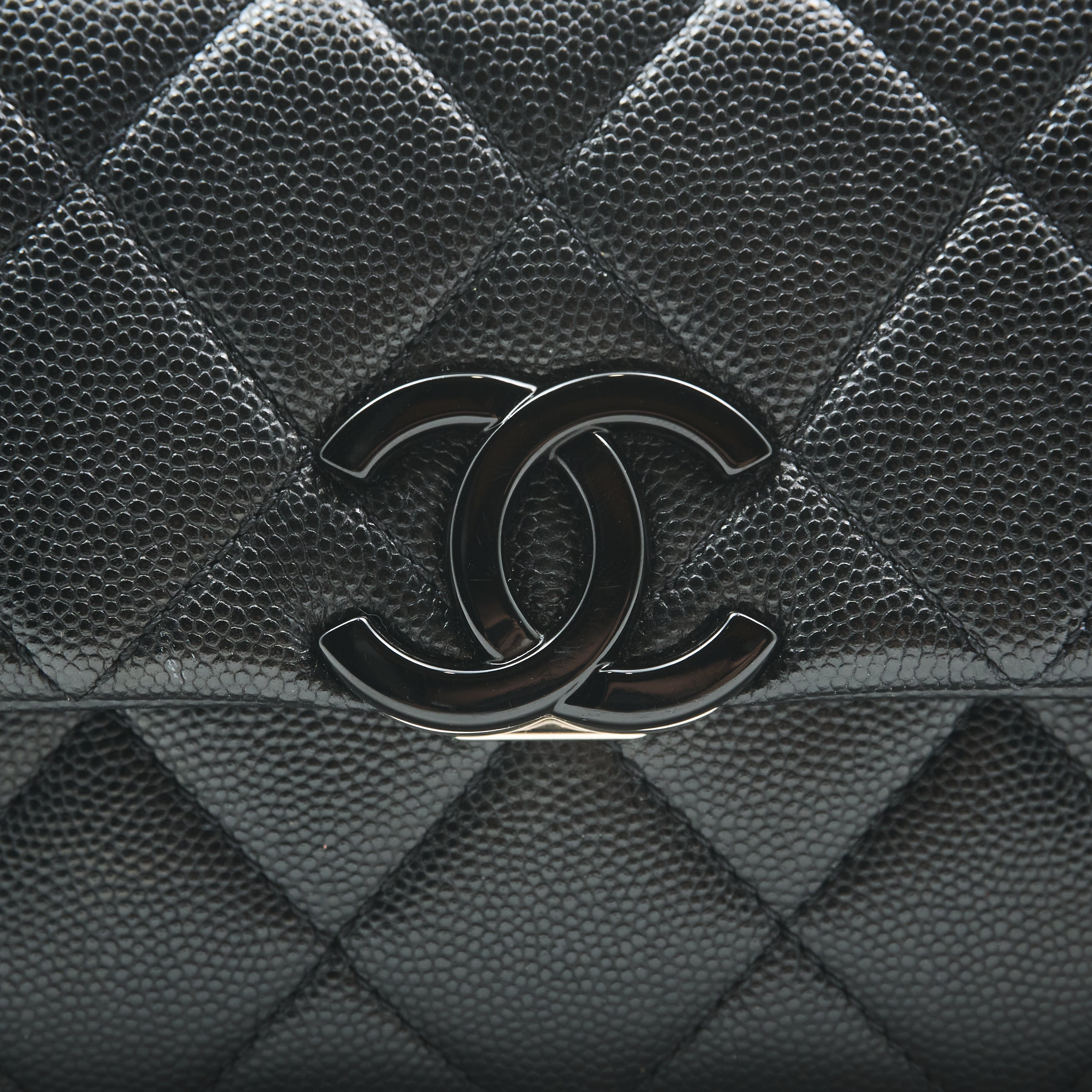 Chanel My Everything Small Flap Bag in Black Caviar BHW