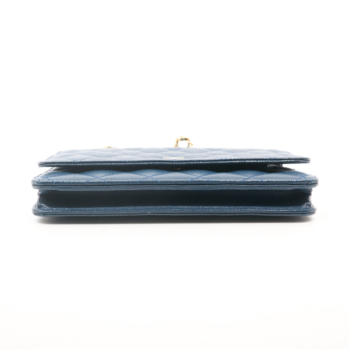 Chanel Classic Wallet On Chain Navy Caviar GHW