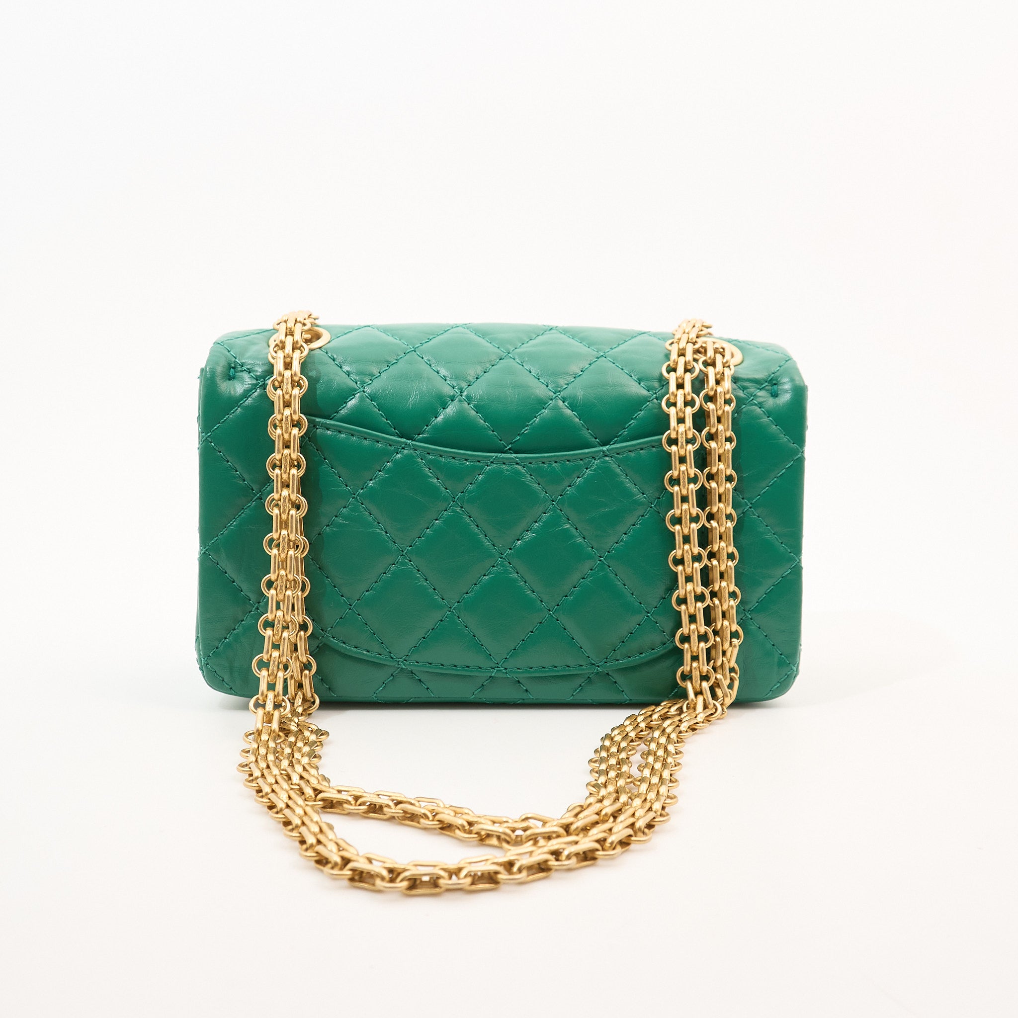 Chanel Re-Issue 2.55 Green Bag