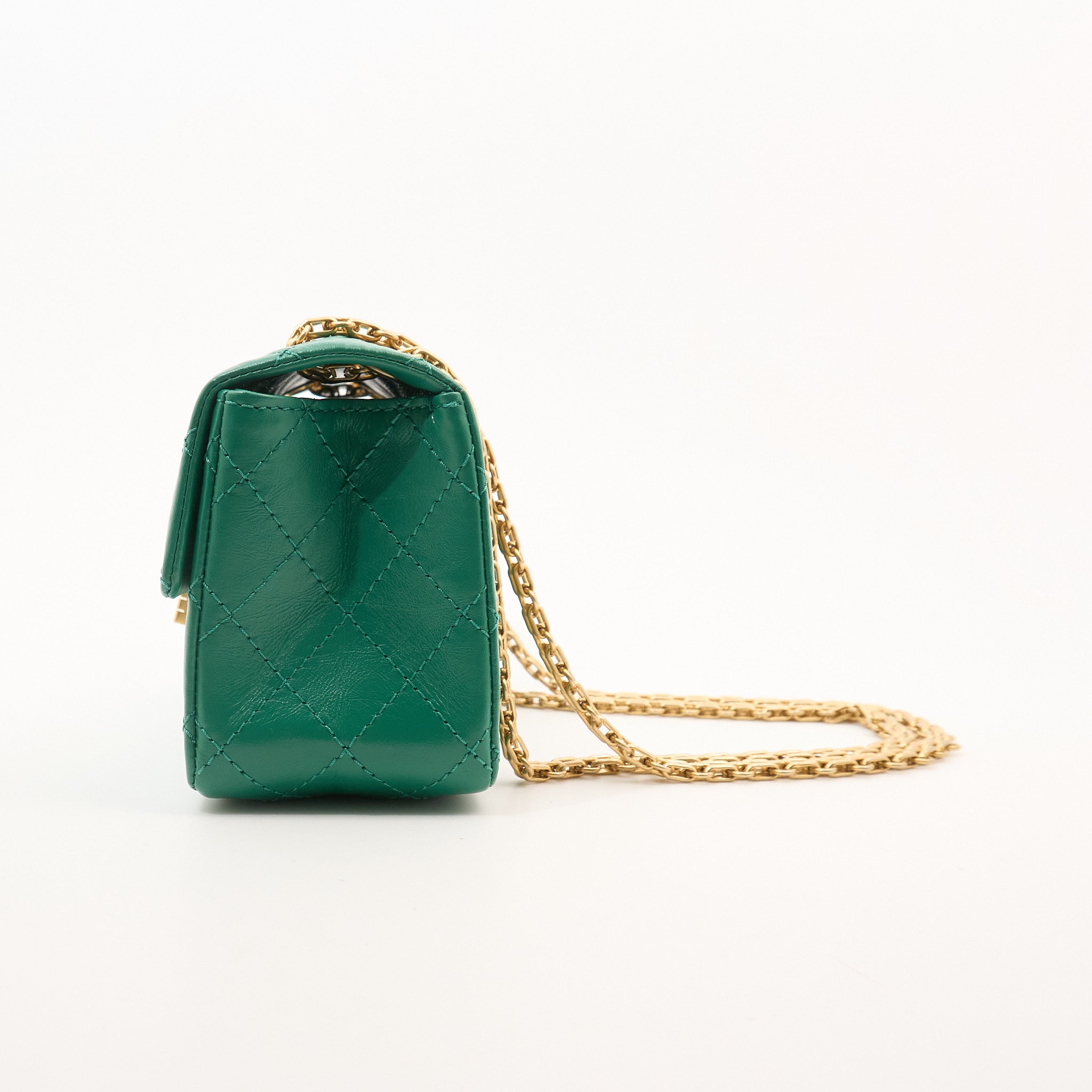 Chanel Re-Issue 2.55 Green Bag