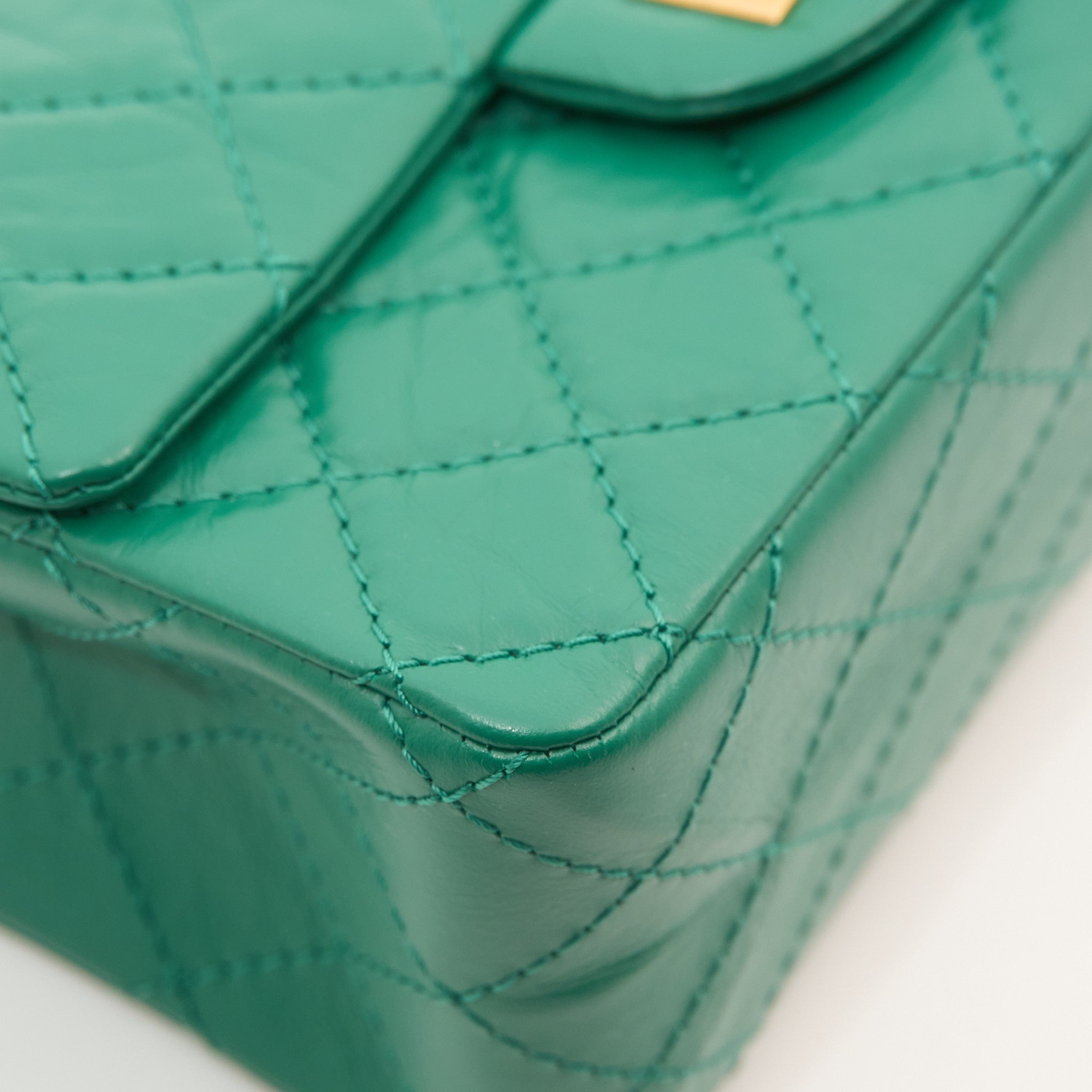 Chanel Re-Issue 2.55 Green Bag