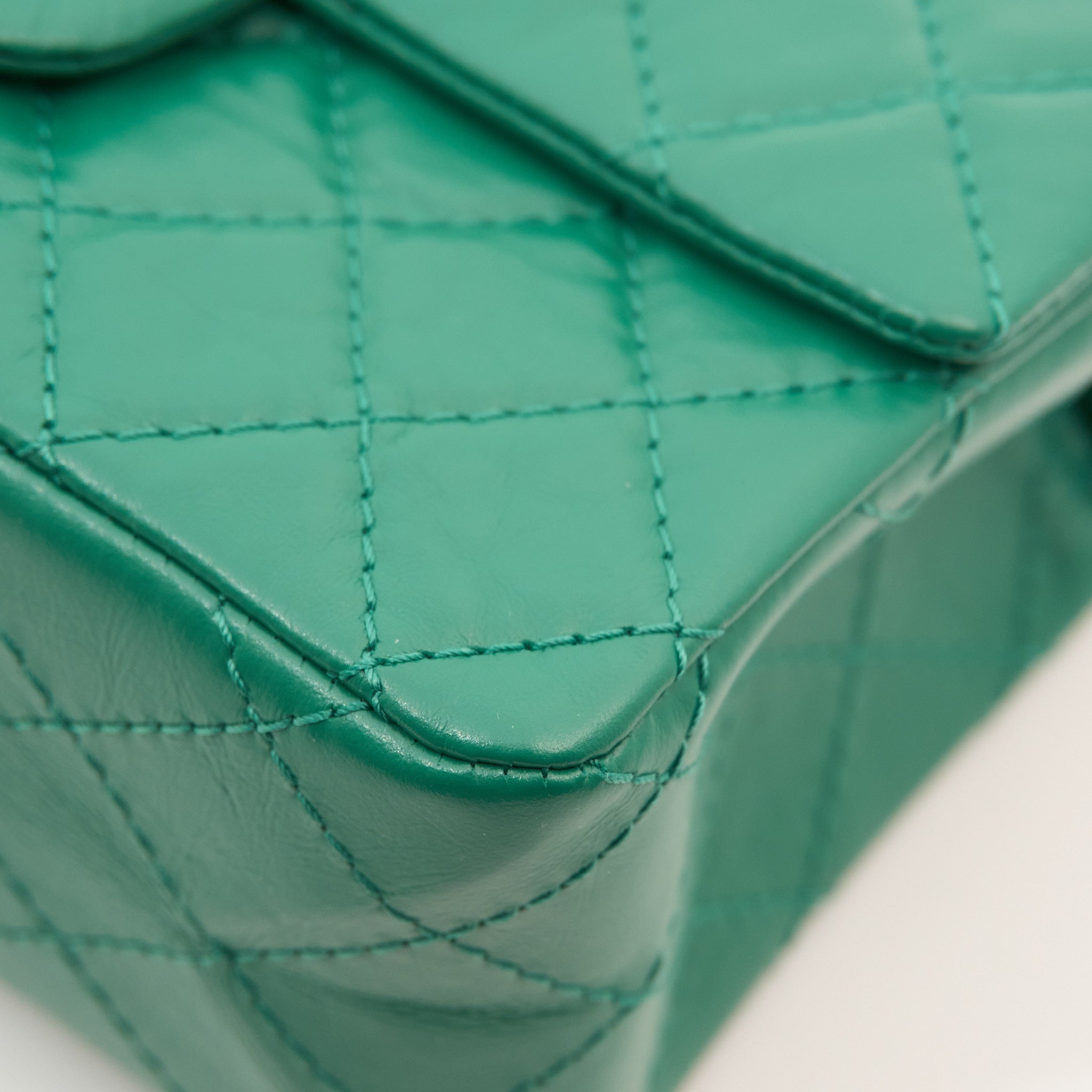 Chanel Re-Issue 2.55 Green Bag
