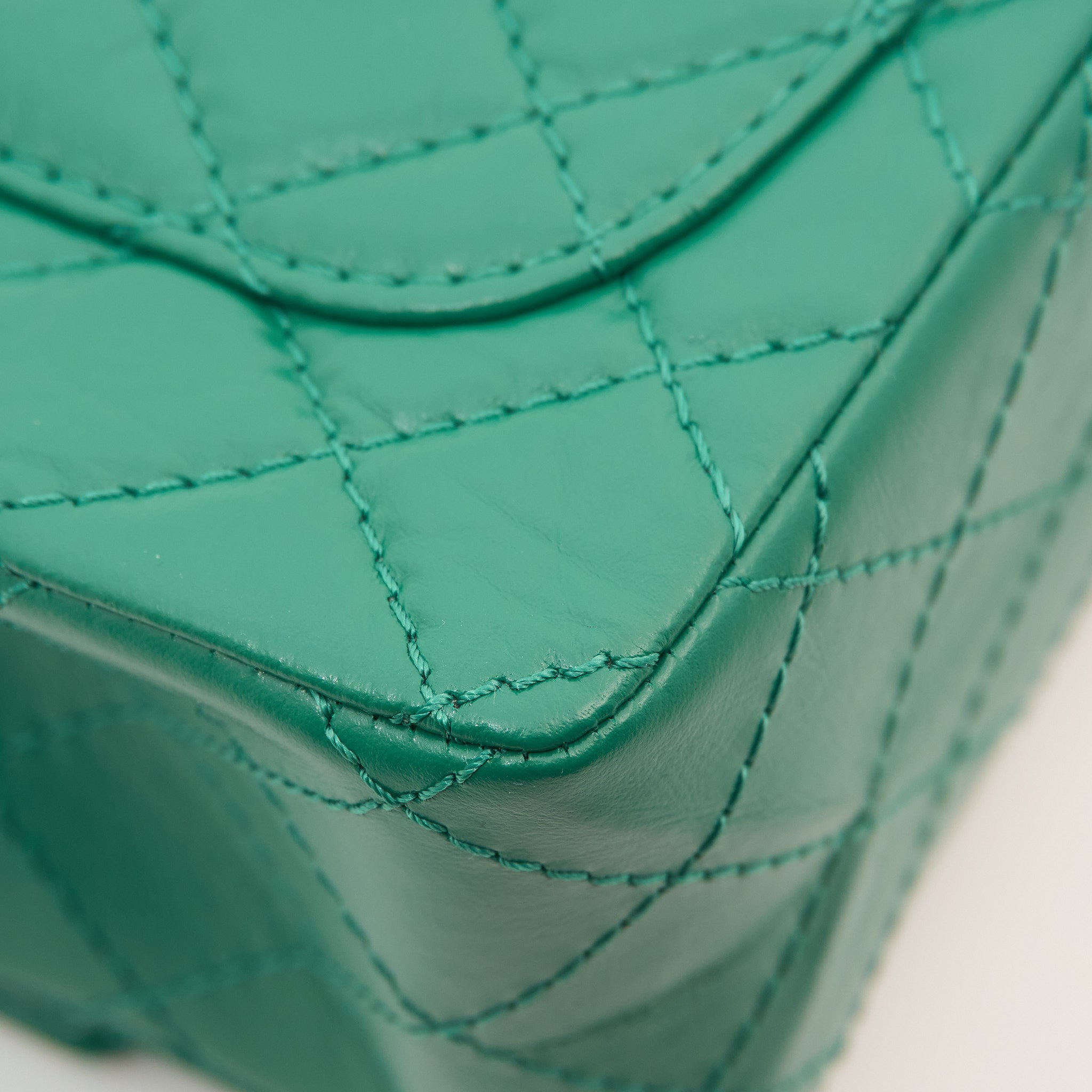 Chanel Re-Issue 2.55 Green Bag