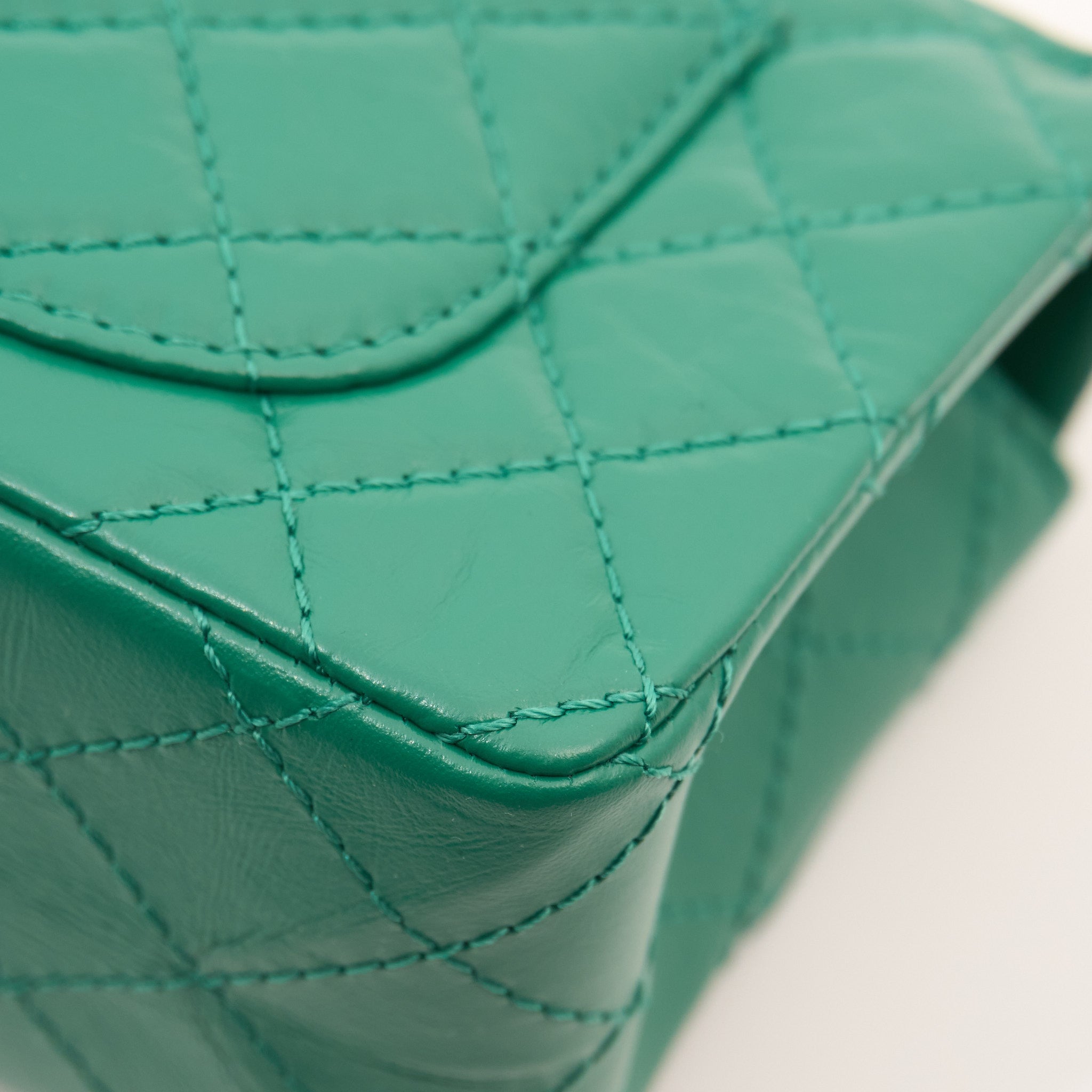 Chanel Re-Issue 2.55 Green Bag