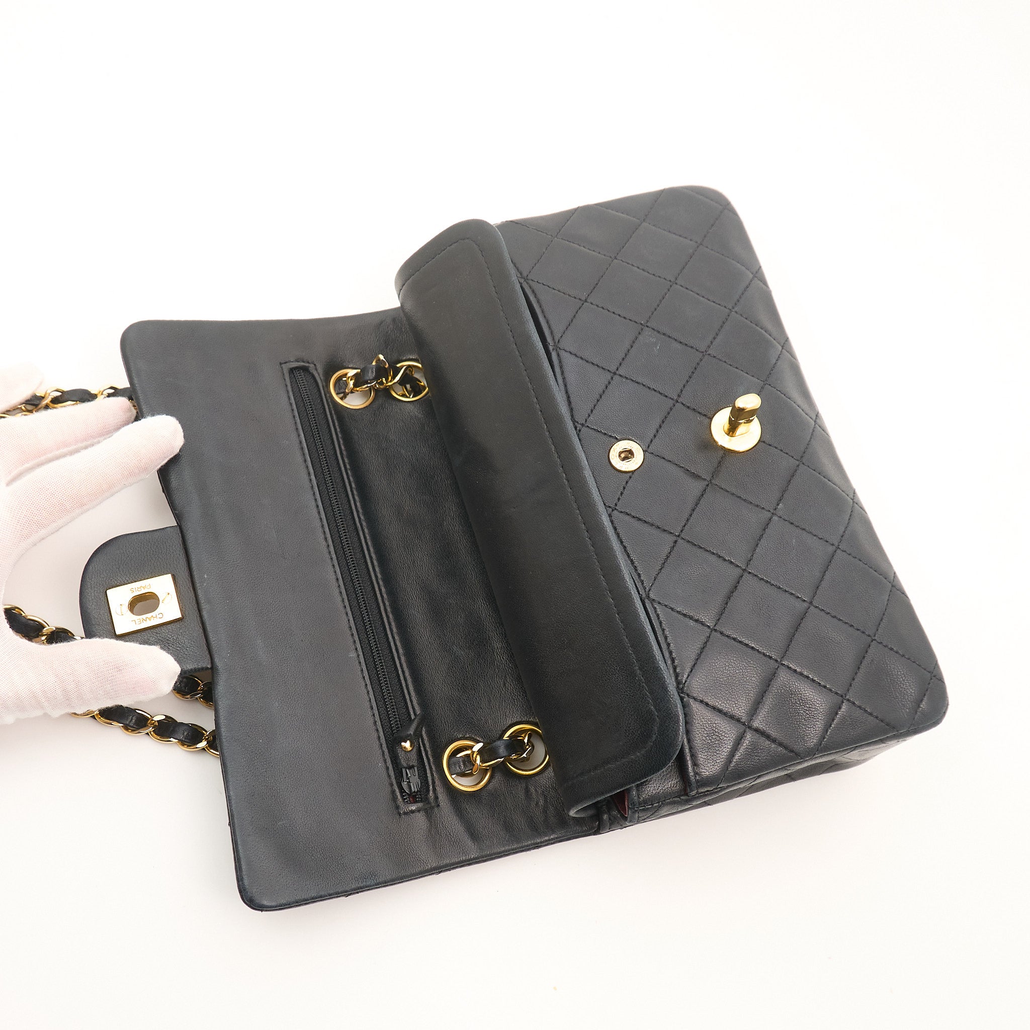 Chanel Vintage Small Classic Double Flap Bag